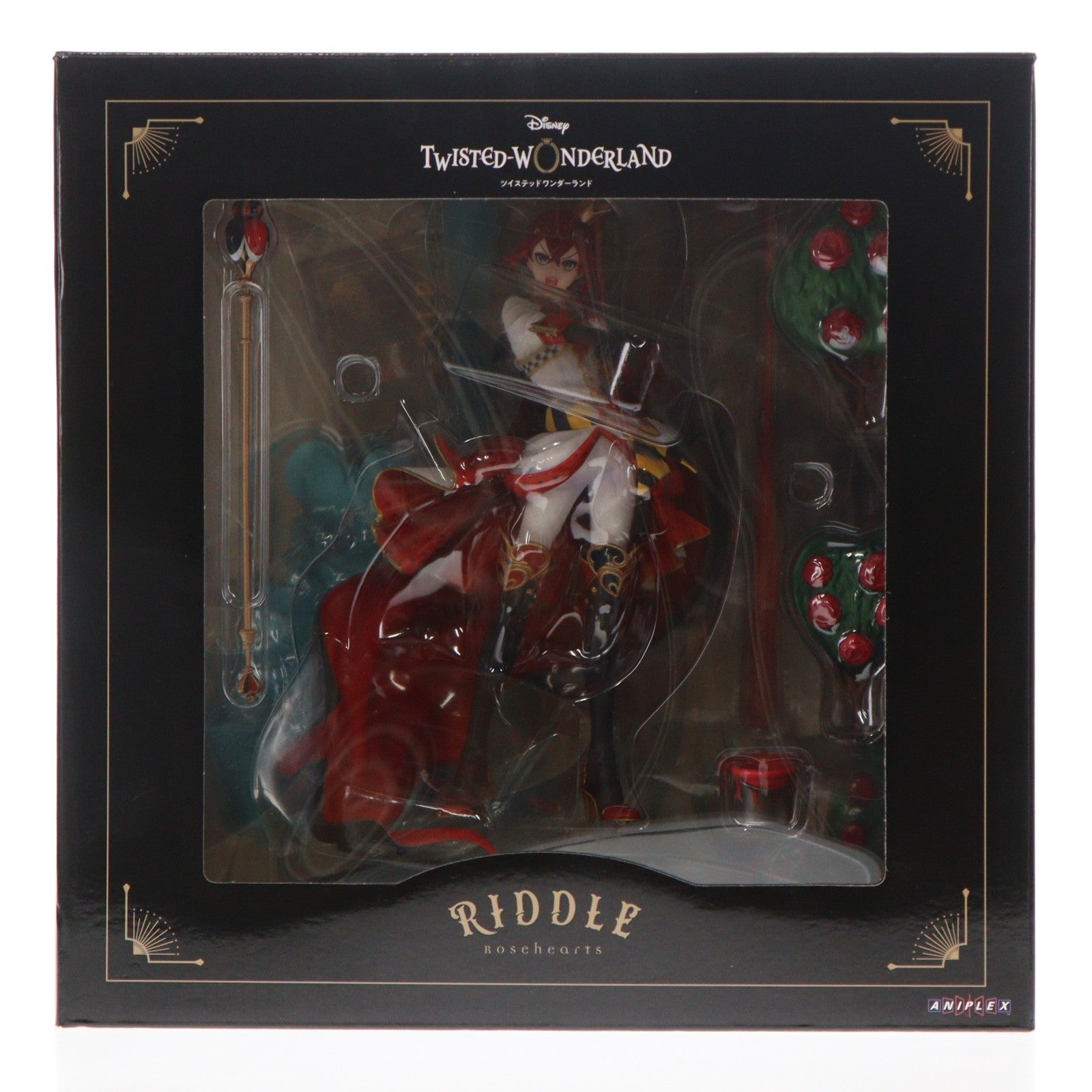 【中古即納】[FIG] ANIPLEX+限定 特典缶バッジ&ポストカード付属 リドル・ローズハート ディズニー ツイステッドワンダーランド 1/8 完成品 フィギュア アニプレックス(20210630)