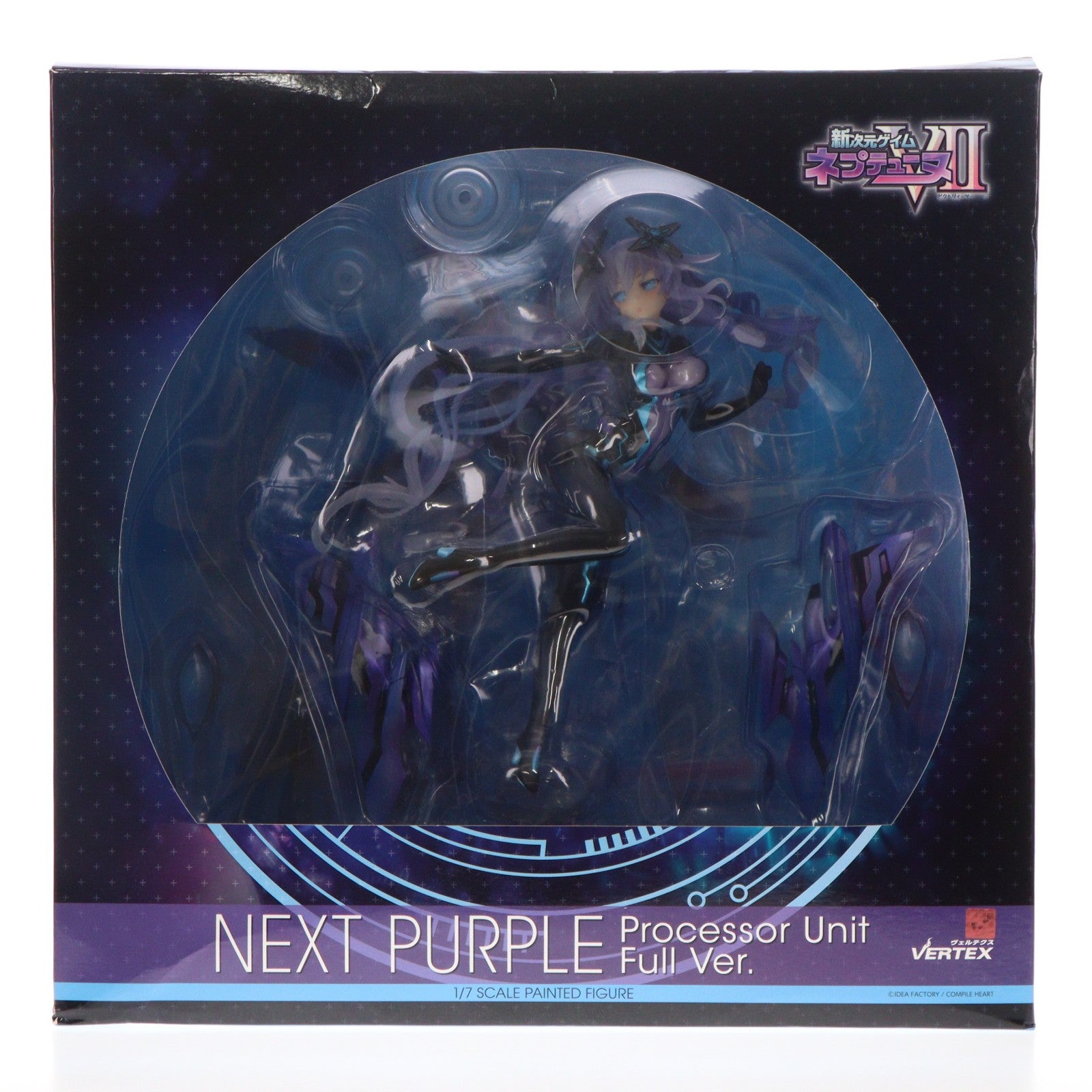 【中古即納】[FIG] (再販) ネクストパープル プロセッサユニット フルVer. 新次元ゲイム ネプテューヌVII 1/7 完成品 フィギュア ヴェルテクス(20210602)