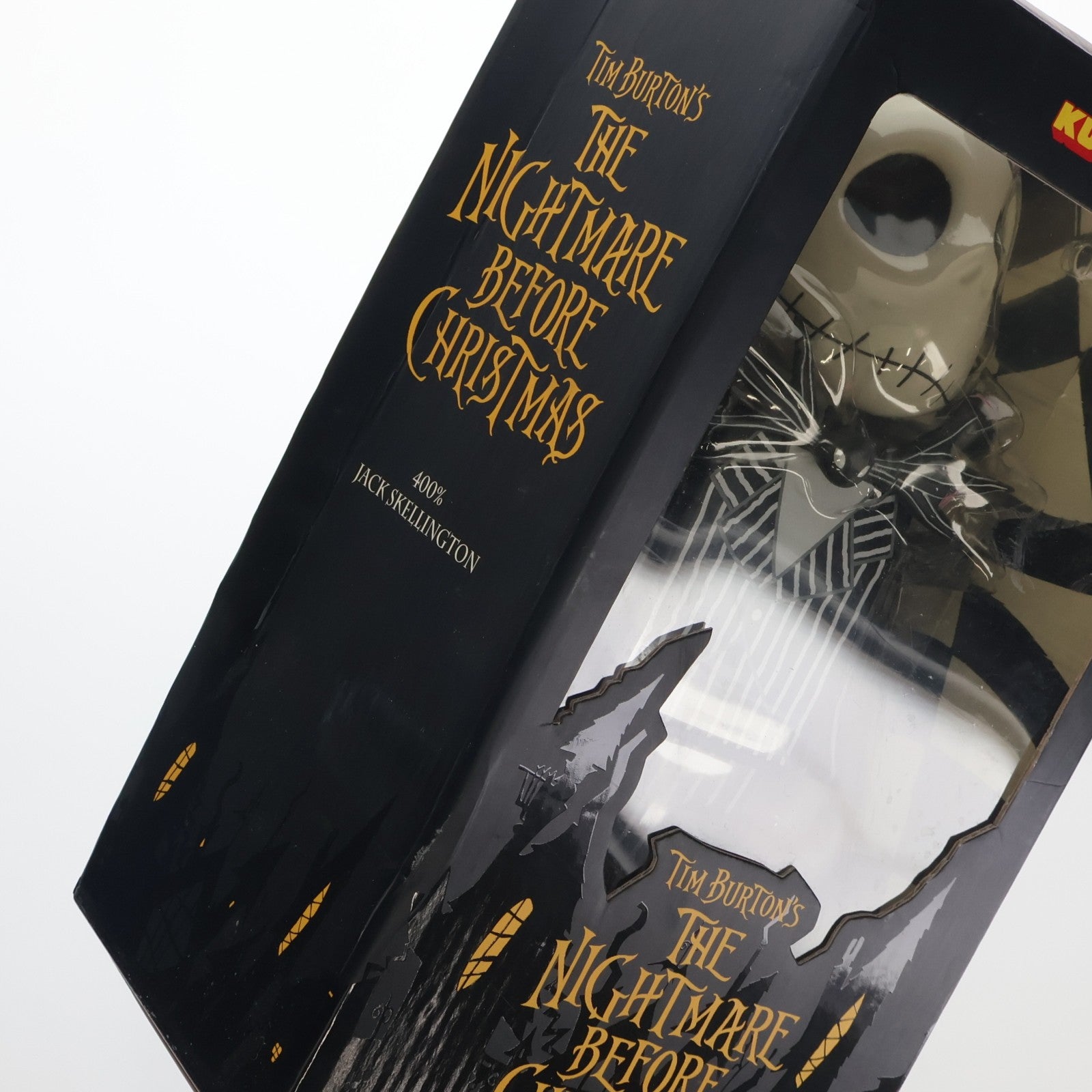 【中古即納】[FIG] 400% KUBRICK(キューブリック) No.223 ジャック・スケリントン The Nightmare Before Christmas(ナイトメアー・ビフォア・クリスマス) 完成品 可動フィギュア メディコム・トイ(20061231)