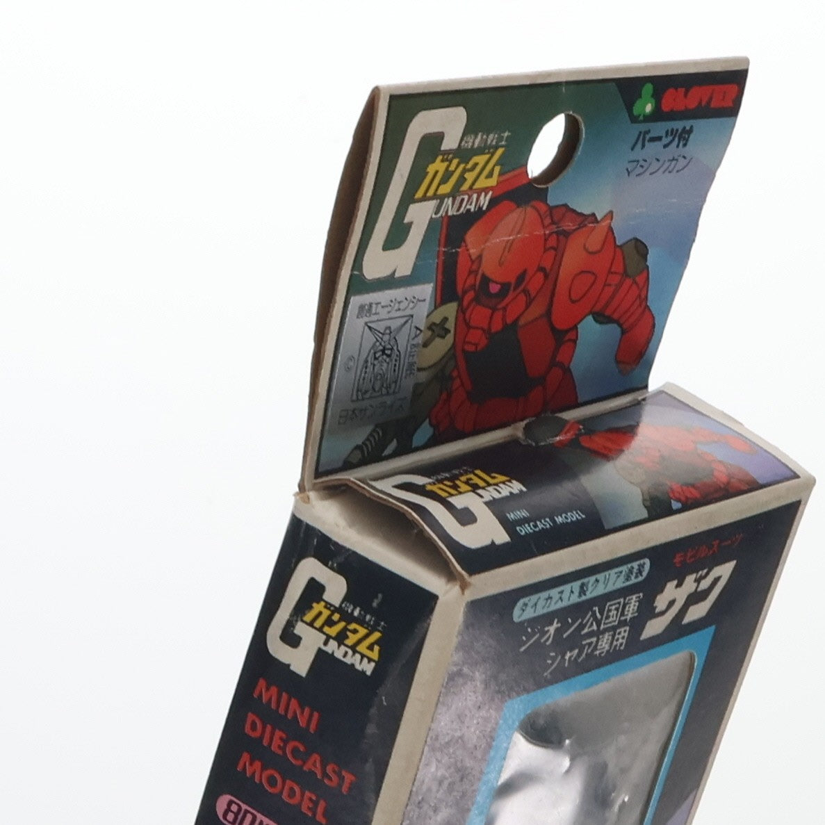 【中古即納】[FIG] 80mmシリーズ ダイカスト製クリア塗装 ジオン公国軍 シャア専用ザク 機動戦士ガンダム 完成品 フィギュア クローバー(19801231)