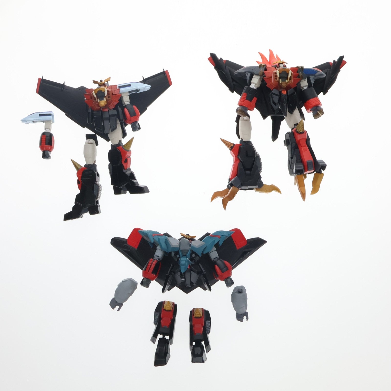 【中古即納】[FIG] (フィギュア単品) ガオガイガー&ガオファイガー&ジェネシックガオガイガー フルアクションフィギュア3体セット 勇者王ガオガイガー FINAL GRAND GLORIOUS GATHERING[フィギュア付DVDBOX 限定版] 特典 ビクターエンタテインメント(20060324)