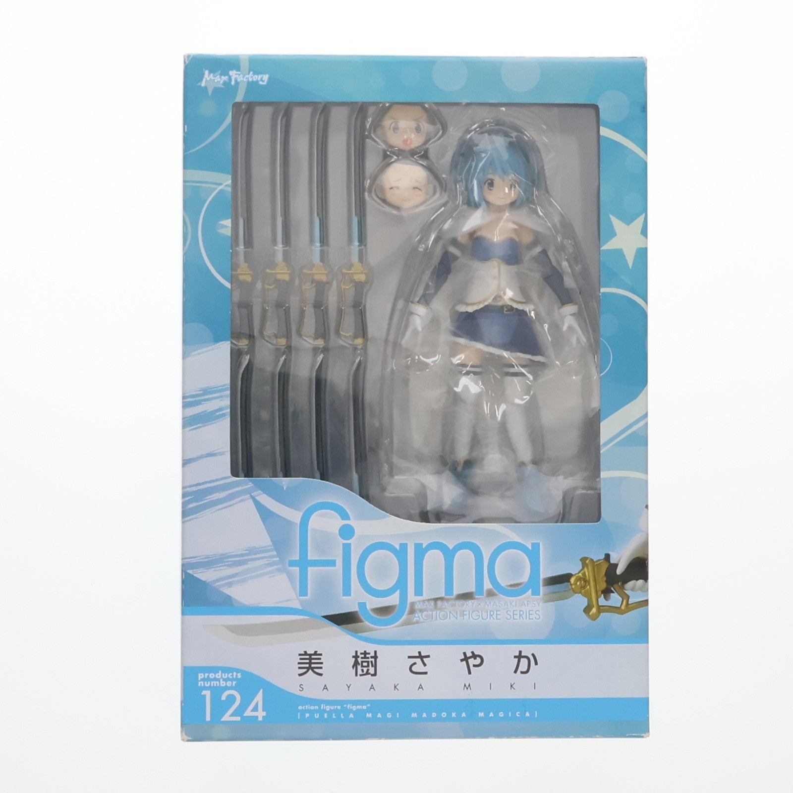 【中古即納】[FIG] figma(フィグマ) 124 美樹さやか(みきさやか) 魔法少女まどか☆マギカ 完成品 可動フィギュア マックスファクトリー(20121004)