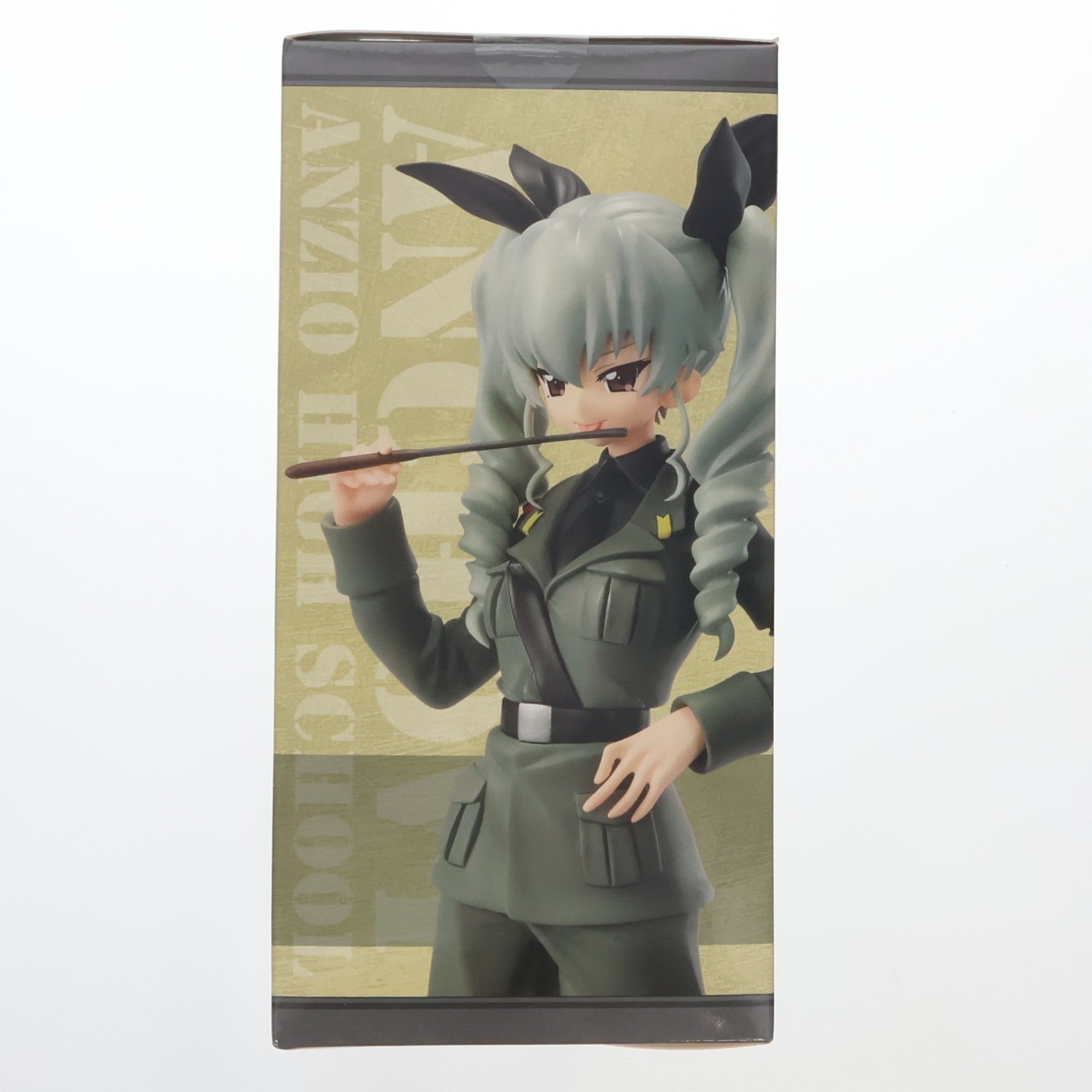 【中古即納】[FIG] 電撃屋ホビー館限定 COMMANDER GIRLS COLLECTION No.02 アンチョビ 電撃スペシャルVer. ガールズ&パンツァー 1/8 完成品 フィギュア ペンギンパレード(20141231)
