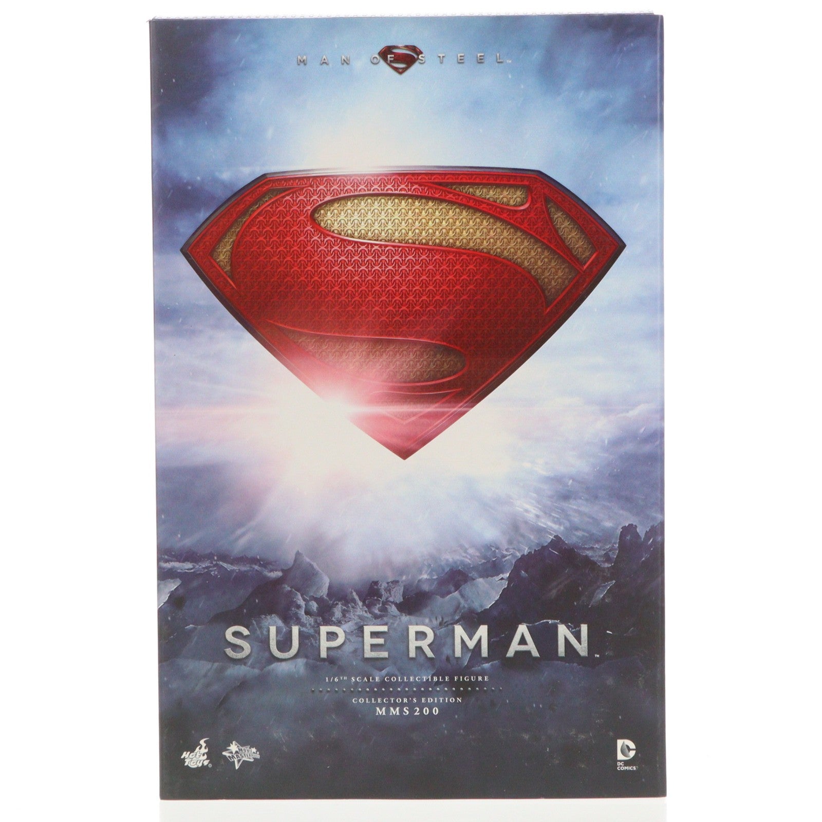 【中古即納】[FIG] ムービー・マスターピース スーパーマン マン・オブ・スティール 1/6 完成品 可動フィギュア(MM#200) ホットトイズ(20140125)