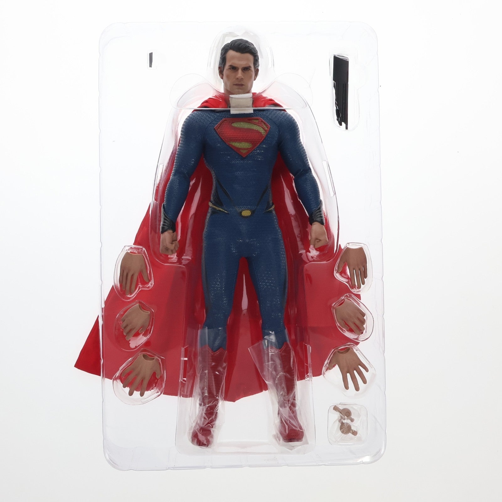 【中古即納】[FIG] ムービー・マスターピース スーパーマン マン・オブ・スティール 1/6 完成品 可動フィギュア(MM#200) ホットトイズ(20140125)