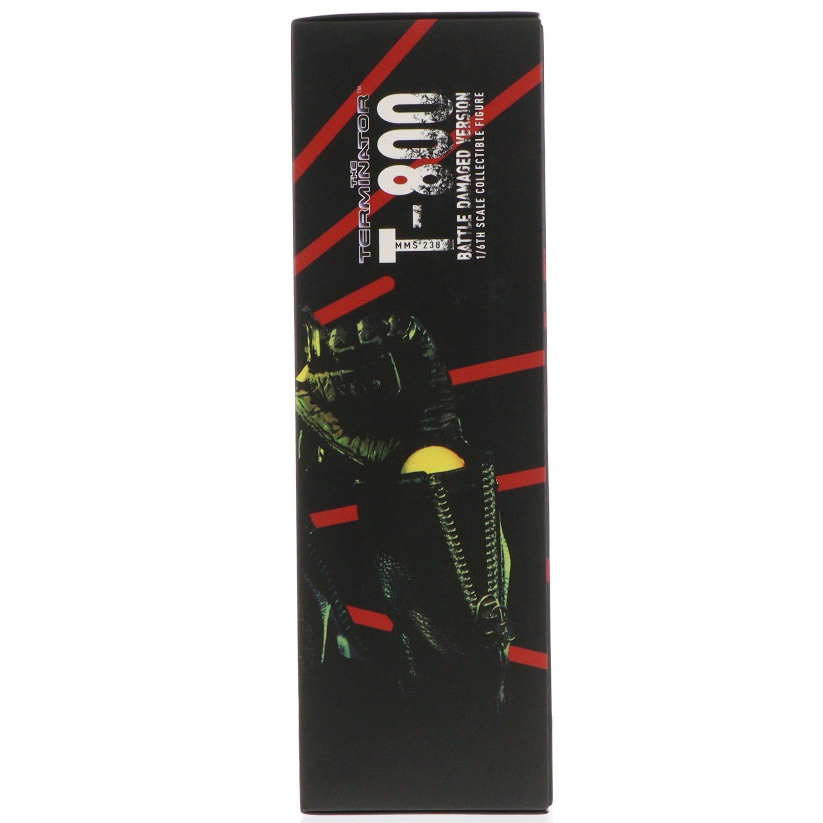 【中古即納】[FIG] ムービー・マスターピース T-800 バトルダメージ版 ターミネーター 完成品 アクションフィギュア(MMS238) ホットトイズ(20141029)