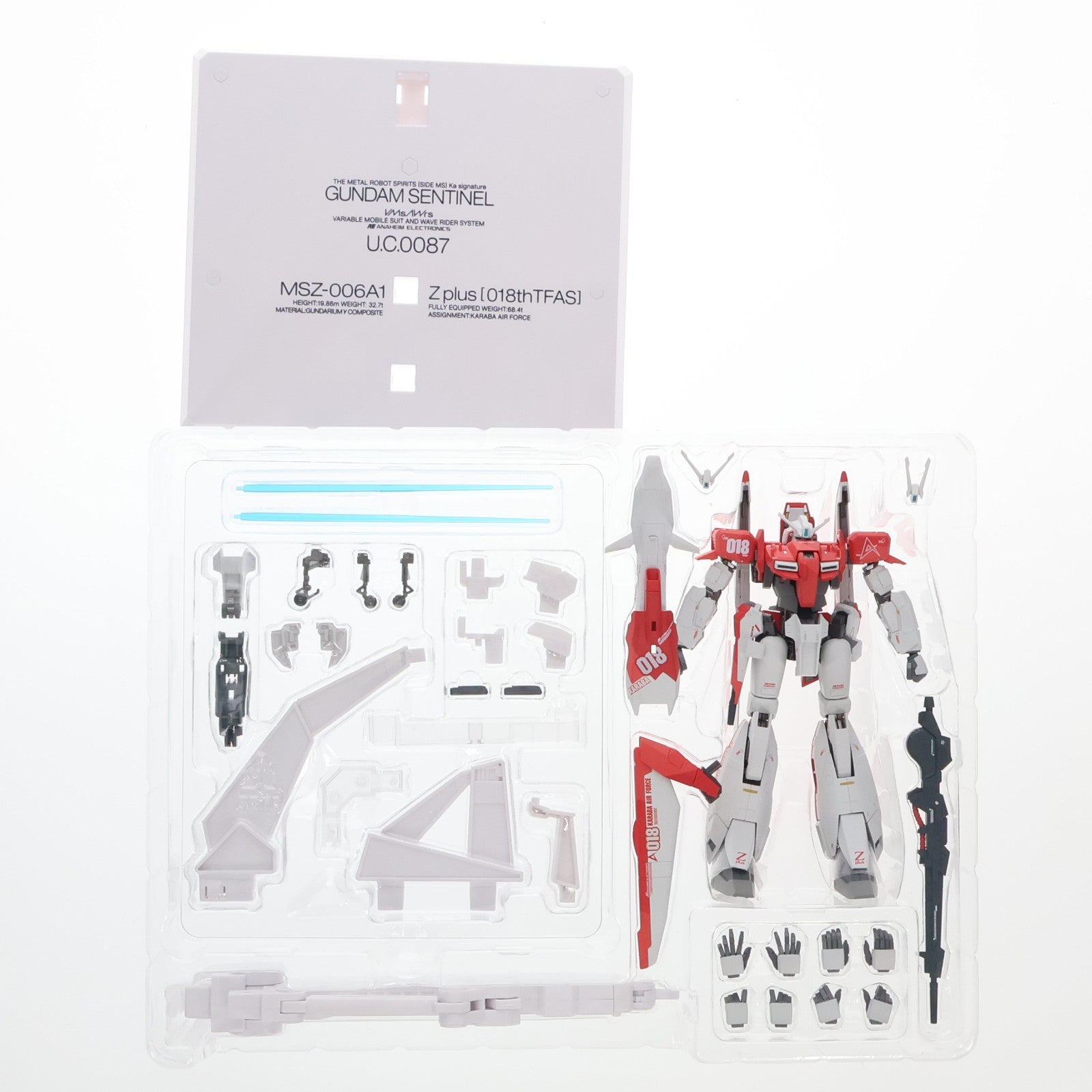 【中古即納】[FIG] 初期不良未対応 魂ウェブ商店限定 METAL ROBOT魂(Ka signature)(SIDE MS) ゼータプラス A1(テスト機イメージカラー) ガンダム・センチネル 完成品 可動フィギュア バンダイスピリッツ(20260316)