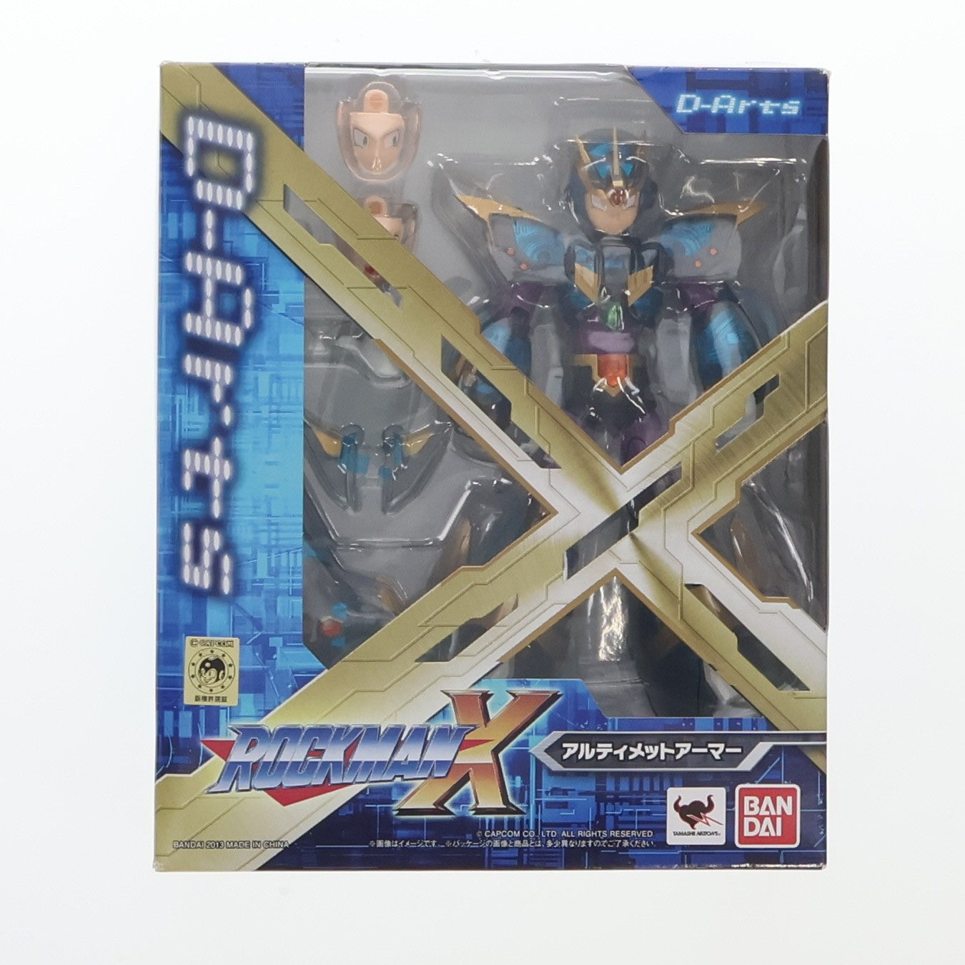 【中古即納】[FIG] D-Arts アルティメットアーマー ロックマンX4 完成品 可動フィギュア バンダイ(20130831)