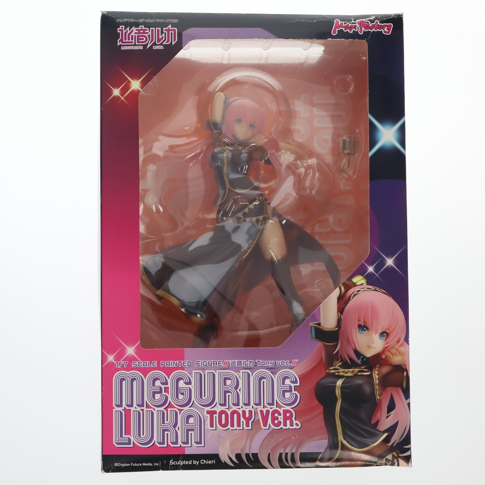 【中古即納】[FIG] 巡音ルカ(めぐりねるか) Tony ver. キャラクター・ボーカル・シリーズ03 巡音ルカ 1/7 完成品 フィギュア マックスファクトリー(20120801)
