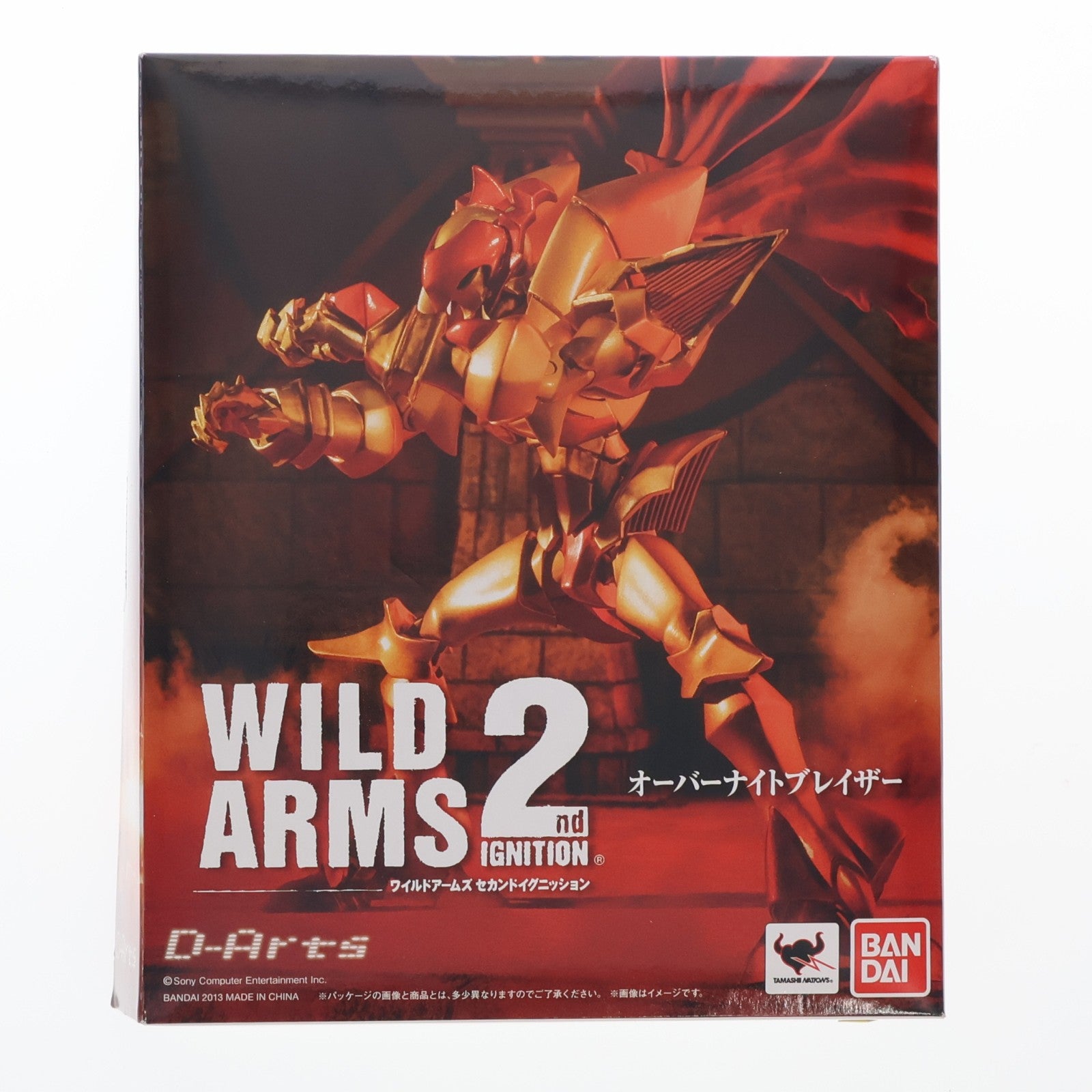 【中古即納】[FIG] 魂ウェブ商店限定 D-Arts オーバーナイトブレイザー WILD ARMS 2nd IGNITION(ワイルドアームズ セカンドイグニッション) 完成品 可動フィギュア バンダイ(20130322)