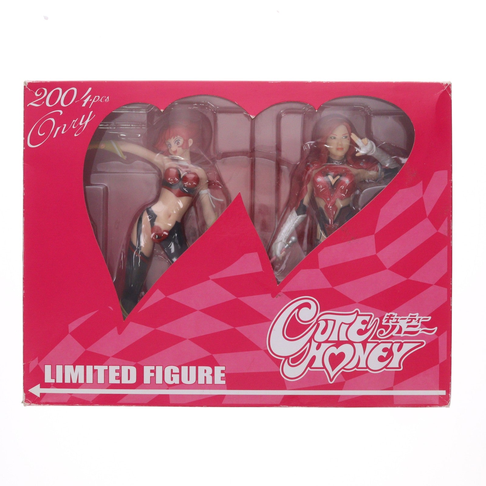 【中古即納】[FIG] アニメ版ハニー&サトエリハニー(2体セット) 劇場公開記念 キューティーハニー・リミテッドフィギュア 完成品 マックスファクトリー(20041231)