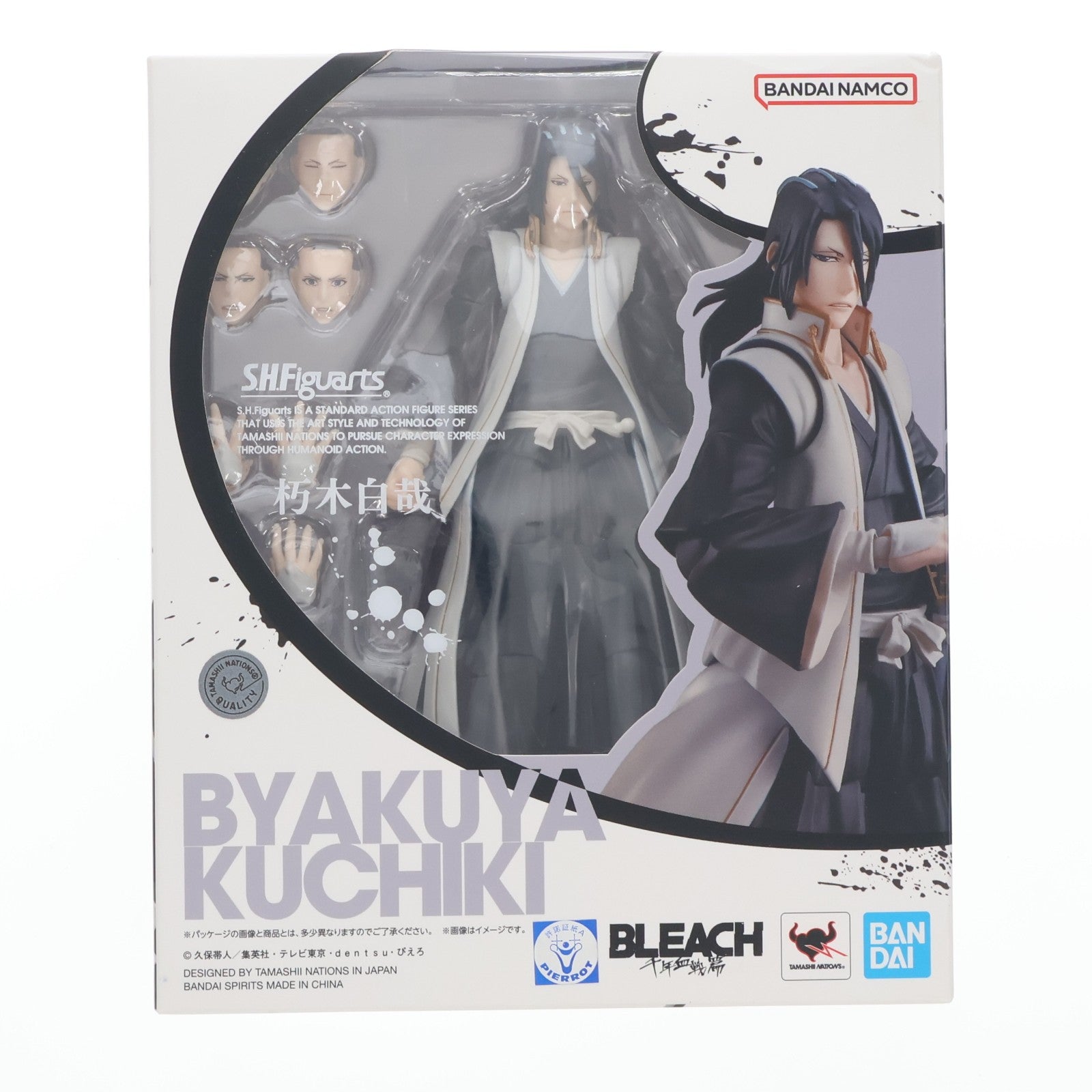 【中古即納】[FIG] S.H.Figuarts(フィギュアーツ) 朽木白哉(くちきびゃくや) BLEACH(ブリーチ) 千年血戦篇 完成品 可動フィギュア バンダイスピリッツ(20231125)