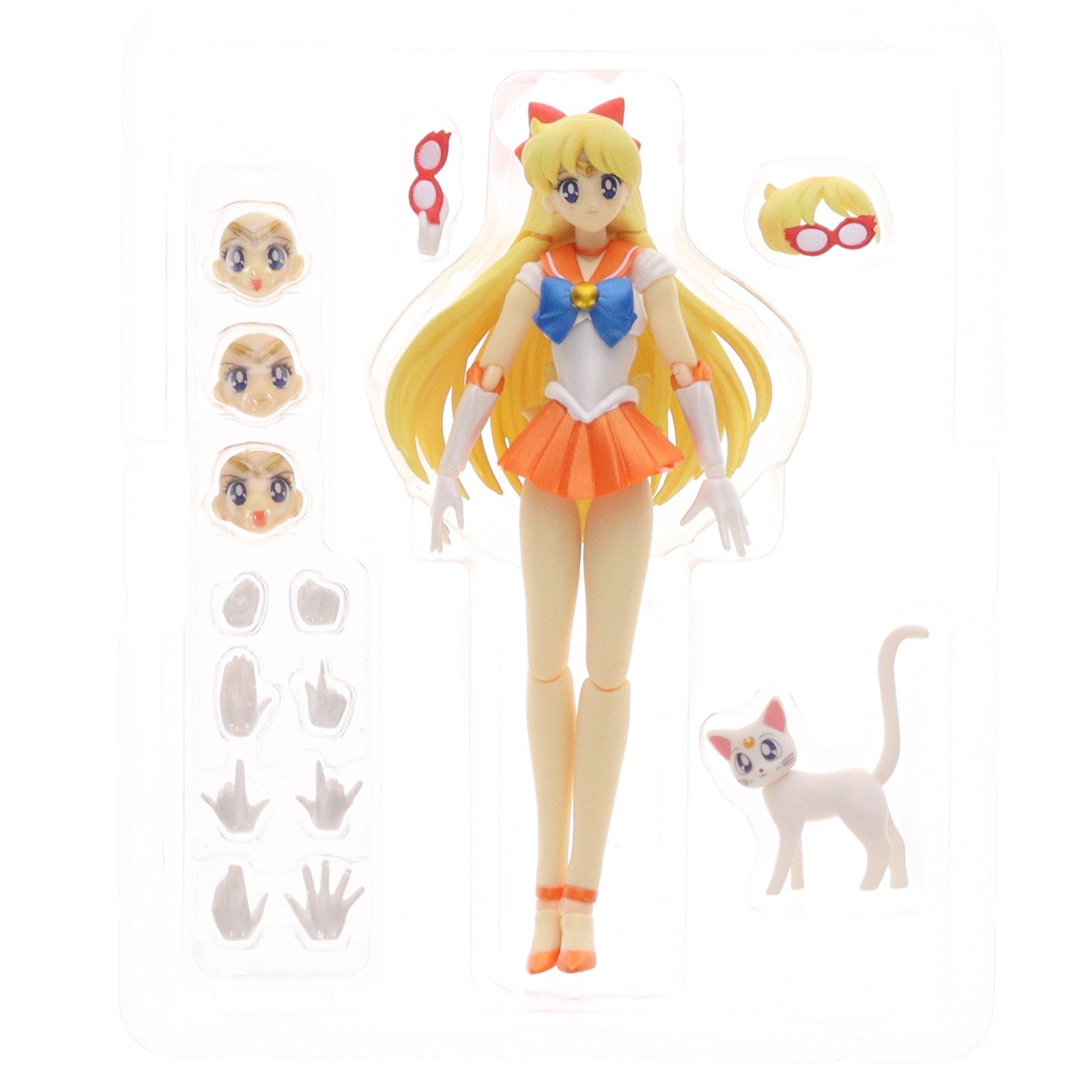 【中古即納】[FIG] S.H.Figuarts(フィギュアーツ) セーラーヴィーナス 美少女戦士セーラームーン 完成品 可動フィギュア バンダイ(20150613)