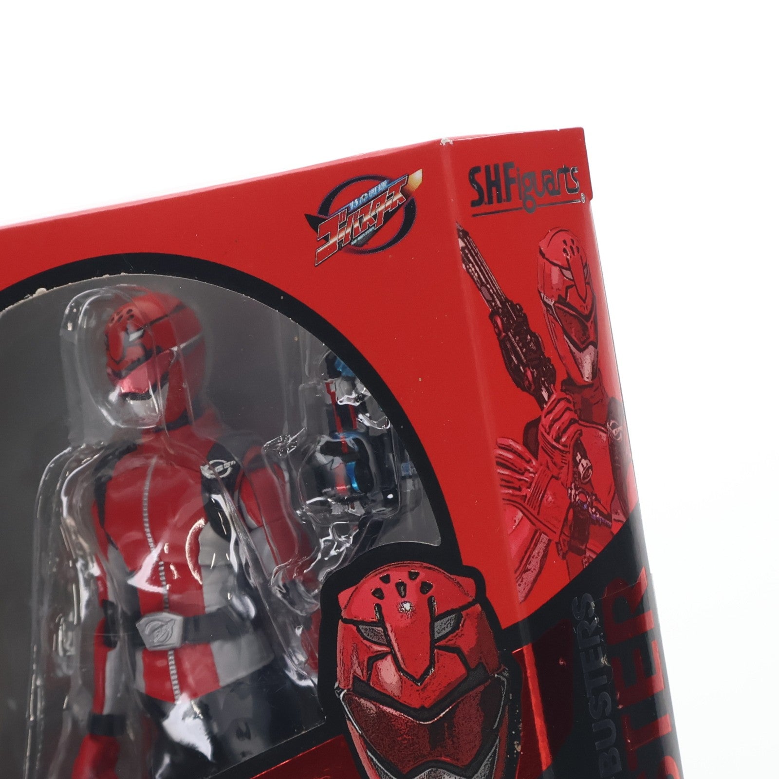 【中古即納】[FIG] S.H.Figuarts(フィギュアーツ) レッドバスター 特命戦隊ゴーバスターズ 完成品 可動フィギュア バンダイ(20120929)