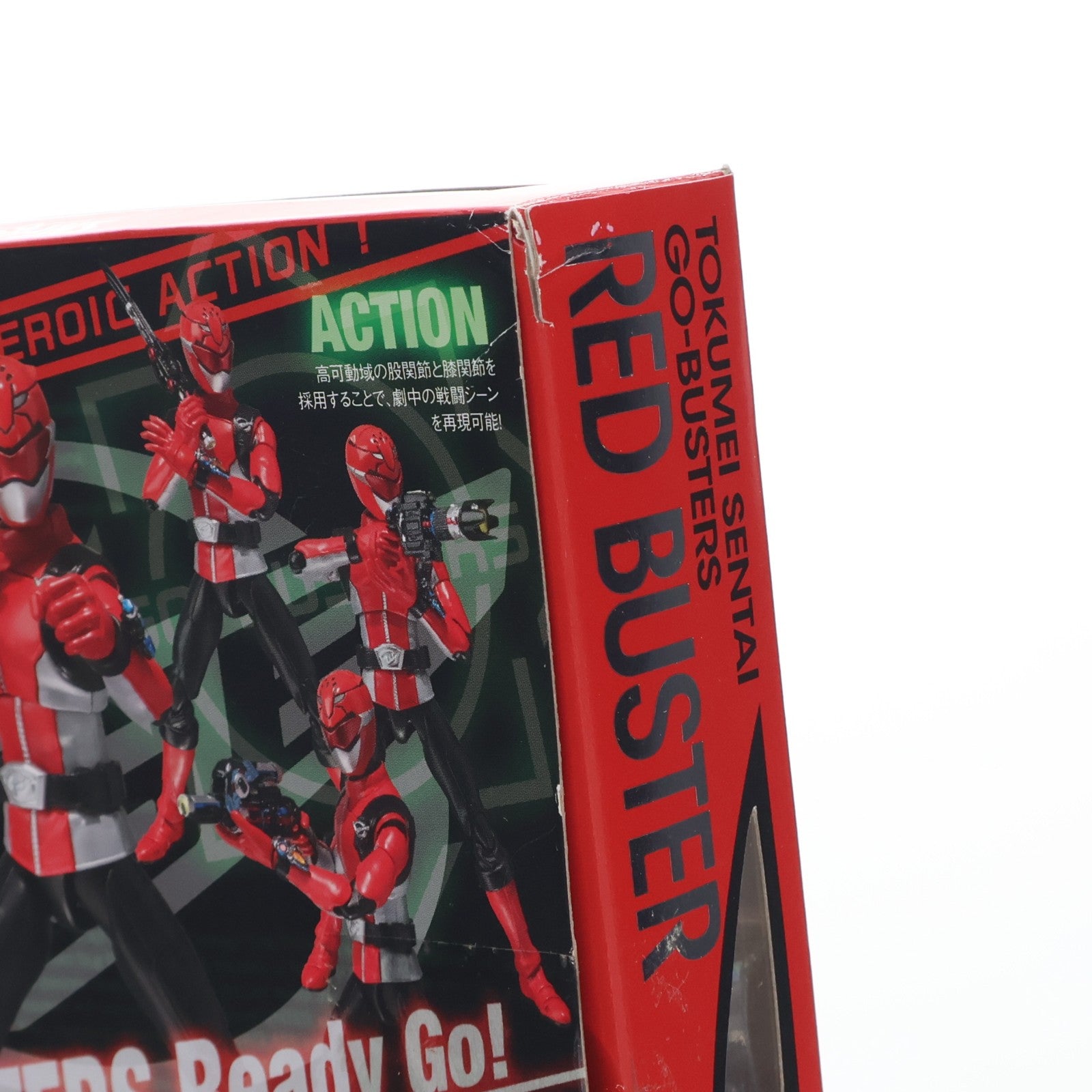 【中古即納】[FIG] S.H.Figuarts(フィギュアーツ) レッドバスター 特命戦隊ゴーバスターズ 完成品 可動フィギュア バンダイ(20120929)