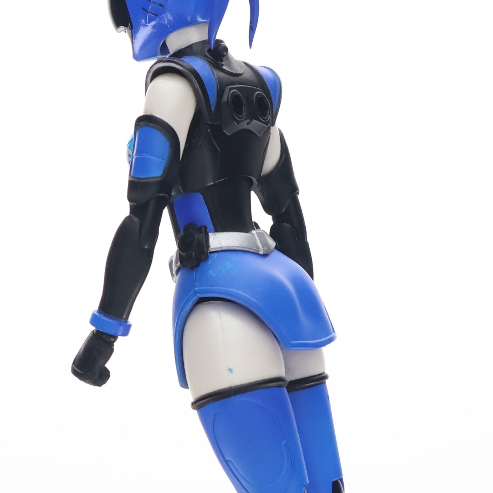 【中古即納】[FIG] S.H.Figuarts(フィギュアーツ) アキバブルー 非公認戦隊アキバレンジャー 完成品 可動フィギュア バンダイ(20120728)