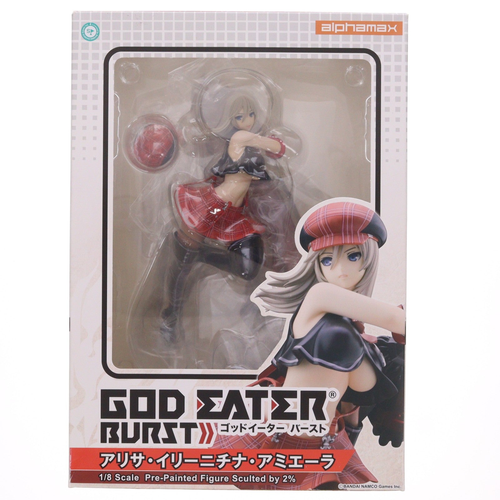 【中古即納】[FIG] アリサ・イリーニチナ・アミエーラ GOD EATER BURST(ゴッドイーターバースト) 1/8 完成品 フィギュア アルファマックス(20151129)