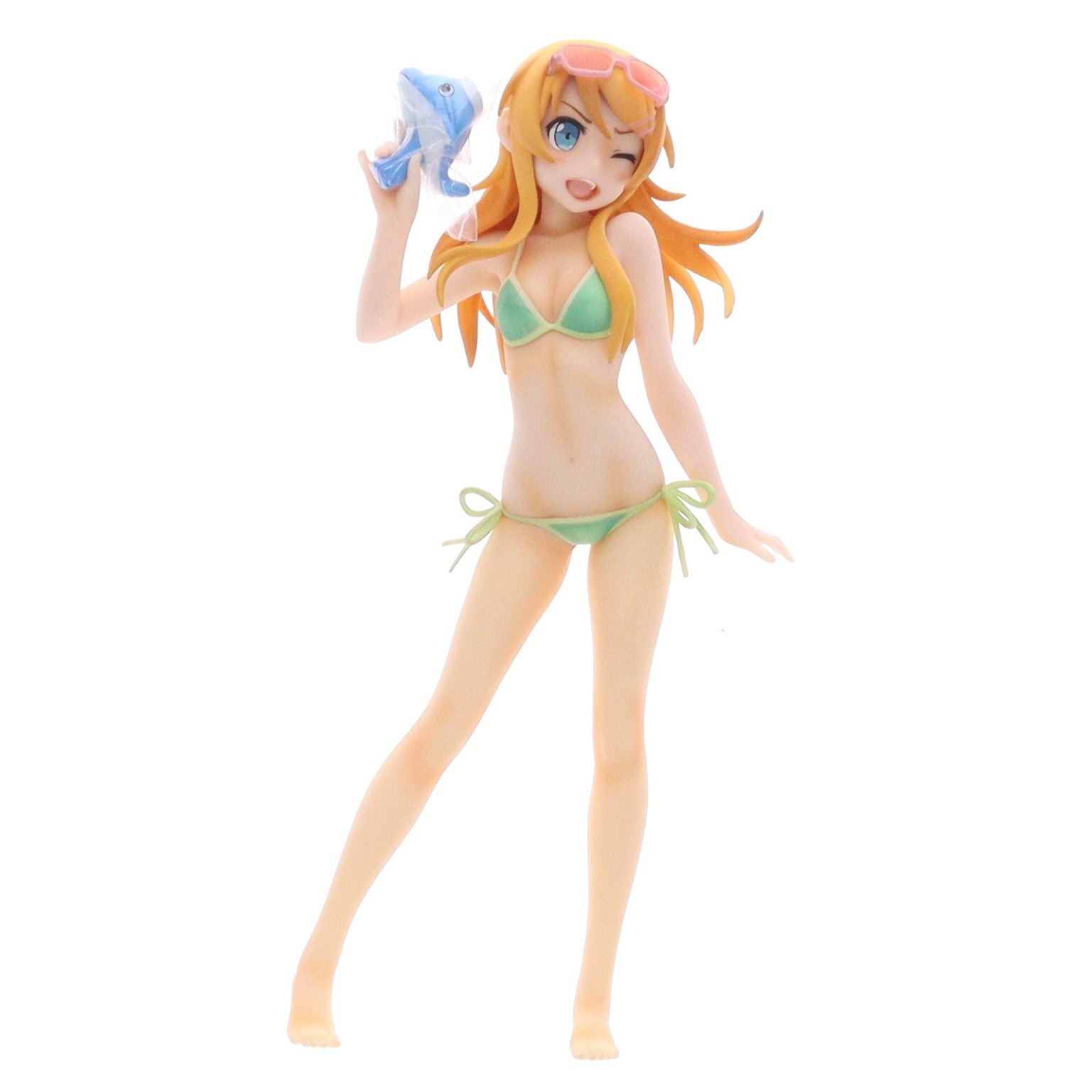 【中古即納】[FIG] 高坂桐乃(こうさかきりの) 水着Ver. 俺の妹がこんなに可愛いわけがない 1/8 完成品 フィギュア キューズQ(20120128)