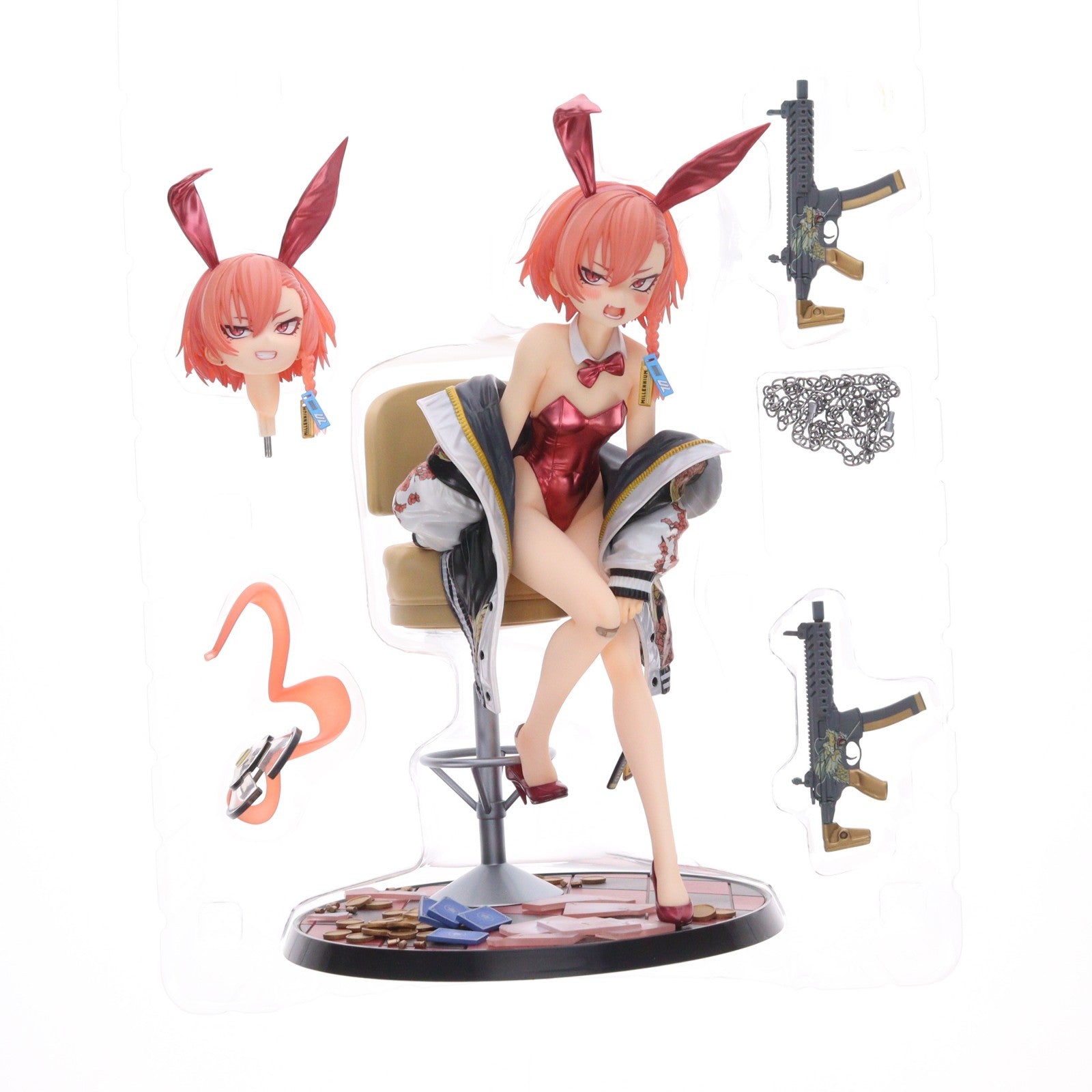 【中古即納】[FIG] タイトープロダクツオンラインストア限定 美甘ネル(バニーガール)(みかもねる) ブルーアーカイブ -Blue Archive- 1/7 完成品 フィギュア Spiritale(スピリテイル)(20230930)