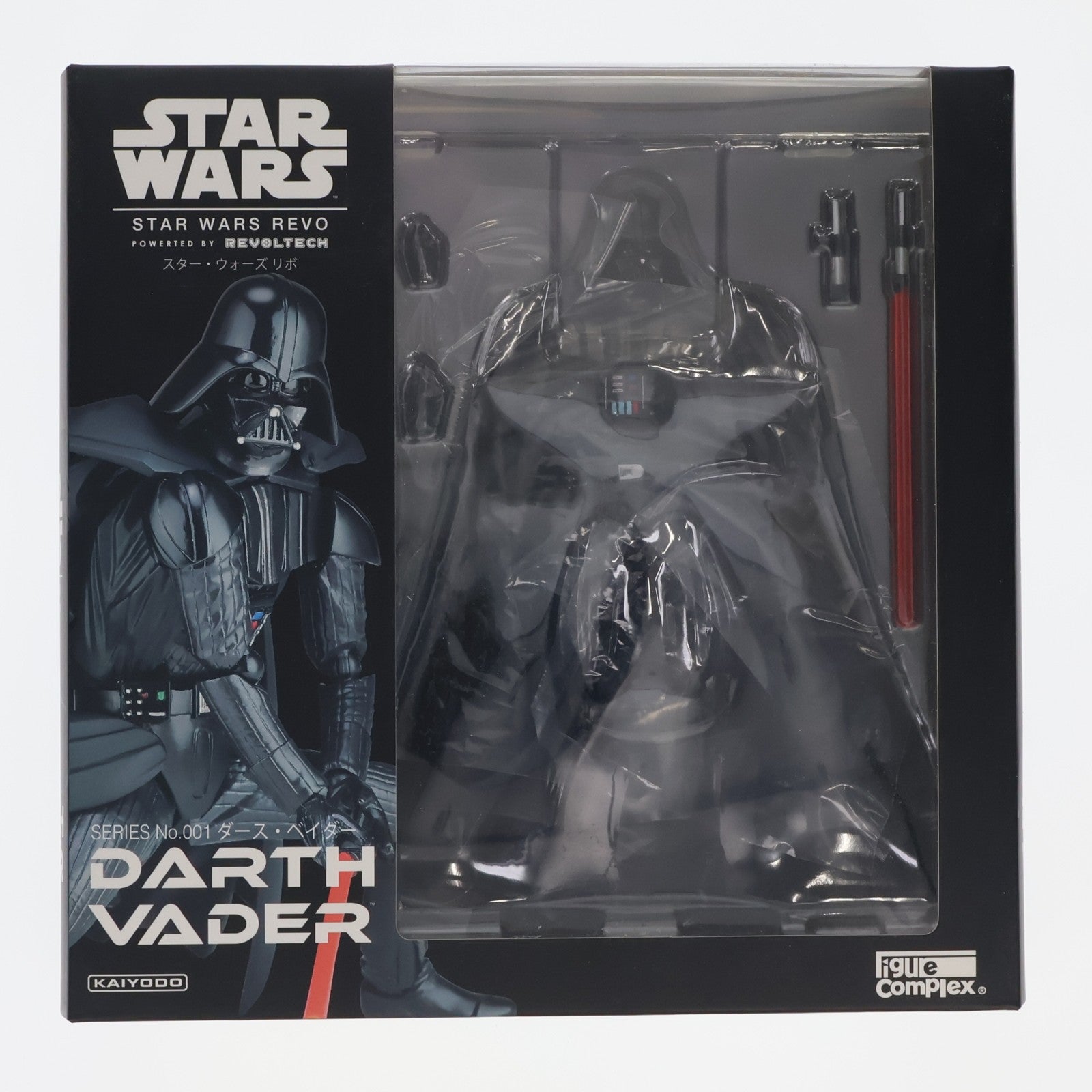 【中古即納】[FIG] STAR WARS:REVO No.001 ダース・ベイダー スター・ウォーズ 完成品 可動フィギュア 海洋堂(20141220)