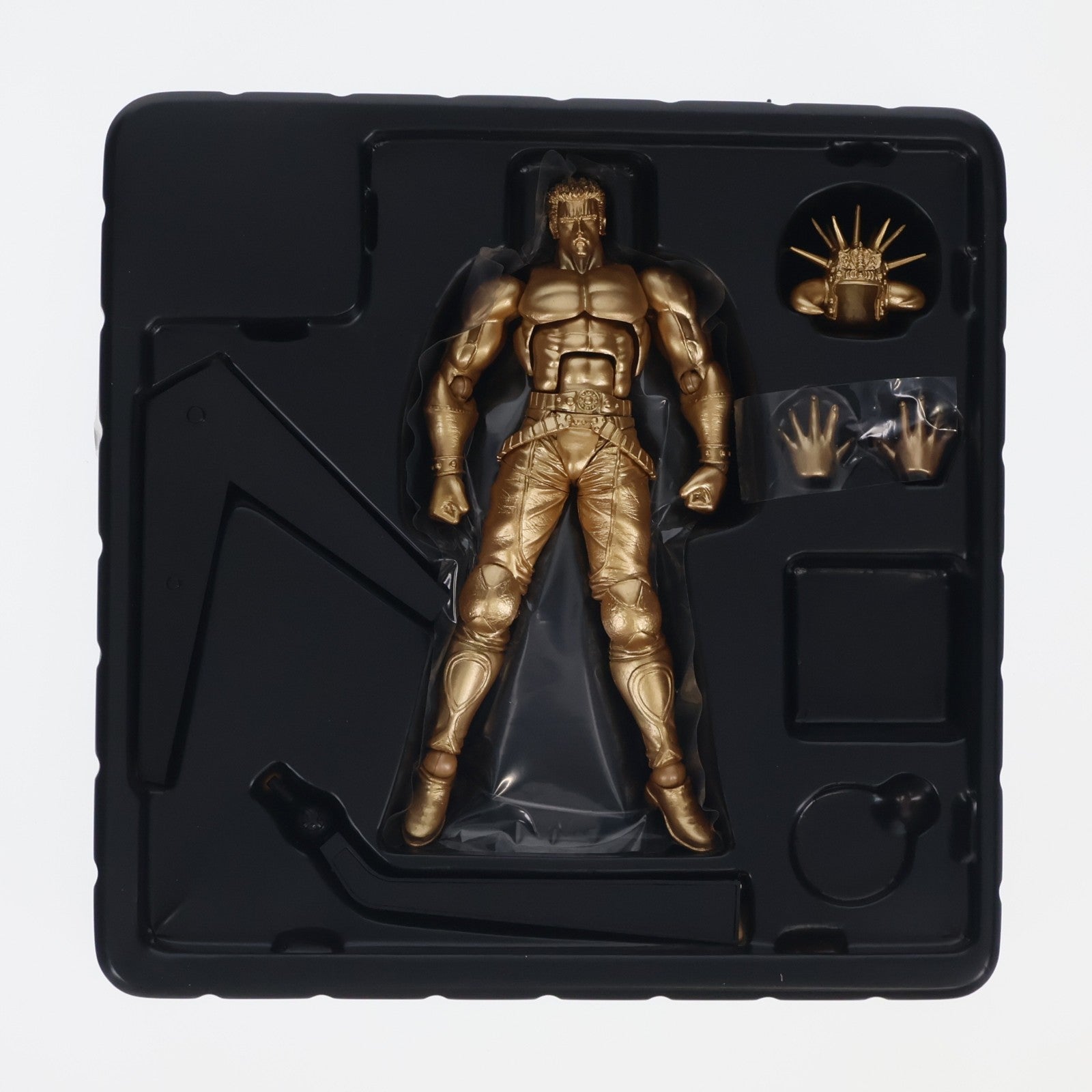 【中古即納】[FIG] リボルテック 北斗の拳REVOLUTION No.013 ラオウ 最終決戦Ver.(ゴールド版) セブンスターズキャンペーン 完成品 可動フィギュア 海洋堂(19991231)