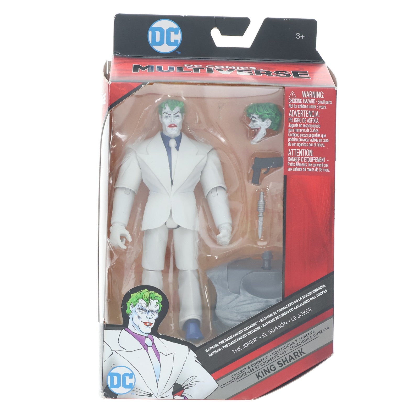 【中古即納】[FIG] DCマルチバース ジョーカー(キングシャーク) DCコミックス 完成品 6インチ アクションフィギュア マテル(20170930)