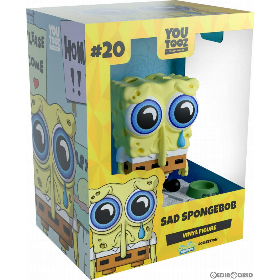 【中古即納】[FIG] スポンジ・ボブ ビニールフィギュア 悲しみ ver 完成品 フィギュア Youtooz(ユートゥーズ)(20240831)