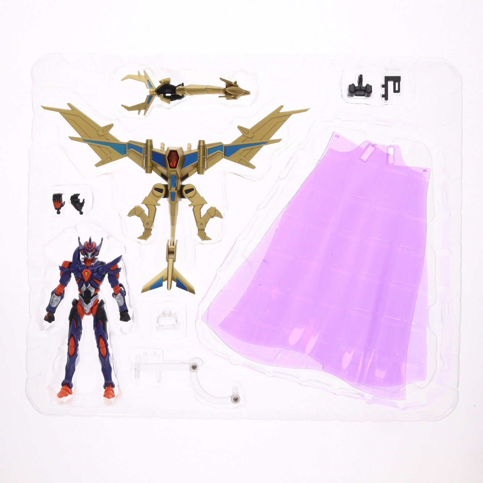 【中古即納】[FIG] THE合体 グリッドナイト&ゴルドバーン SSSS.DYNAZENON(ダイナゼノン) 完成品 アクションフィギュア GOODSMILE ONLINE SHOP限定 グッドスマイルカンパニー(20210731)