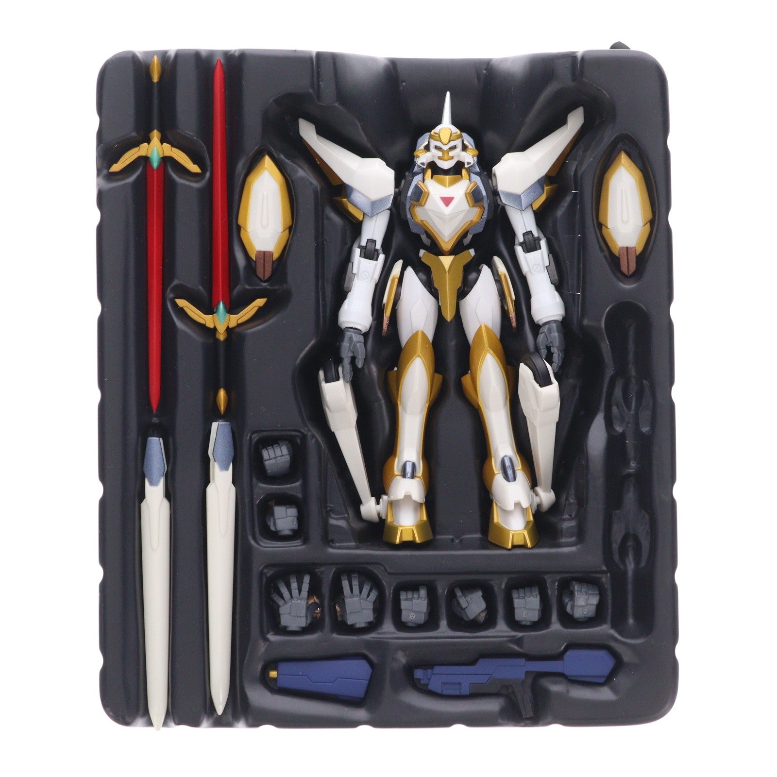 【中古即納】[FIG] IN ACTION!! OFFSHOOT(イン アクション!! オフシュート) ランスロット・コンクエスター コードギアス 反逆のルルーシュR2 完成品 可動フィギュア バンダイ(20080830)