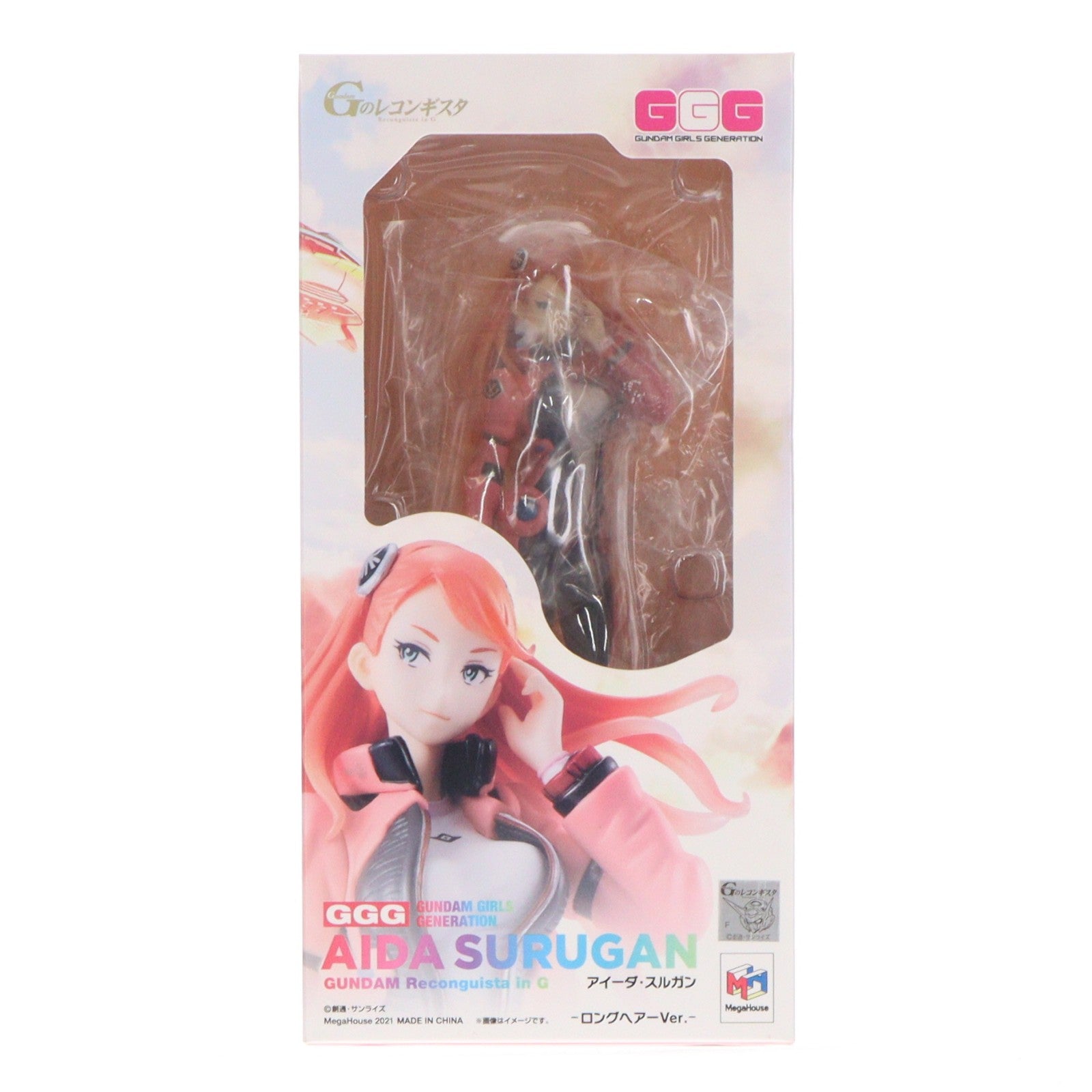 【中古即納】[FIG] GGG(ガンダム・ガールズ・ジェネレーション) アイーダ・スルガン ロングヘアーVer. ガンダム Gのレコンギスタ 完成品 フィギュア メガトレショップ&プレミアムバンダイ限定 メガハウス(20210131)