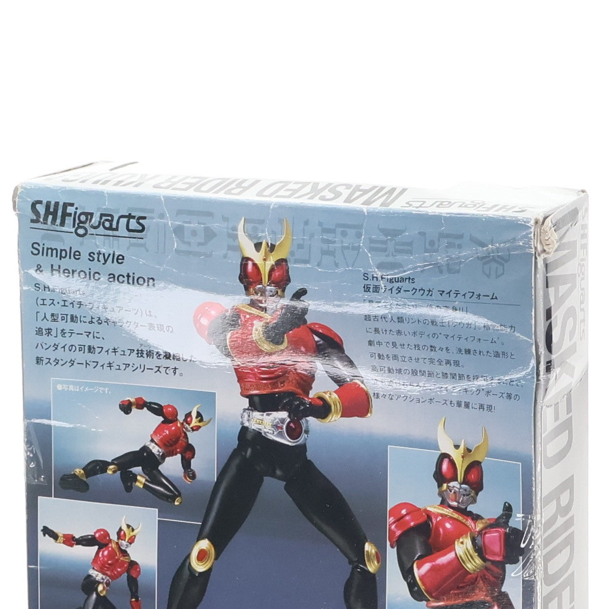 【中古即納】[FIG] S.H.Figuarts(フィギュアーツ) 仮面ライダークウガ マイティフォーム 完成品 可動フィギュア バンダイ(20110514)