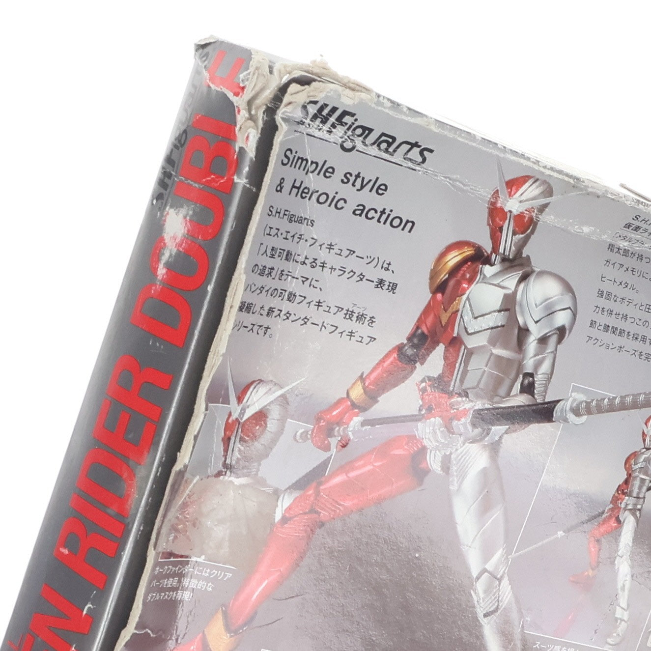 【中古即納】[FIG] S.H.Figuarts(フィギュアーツ) 仮面ライダーW(ダブル) ヒートメタル 完成品 可動フィギュア バンダイ(20100320)