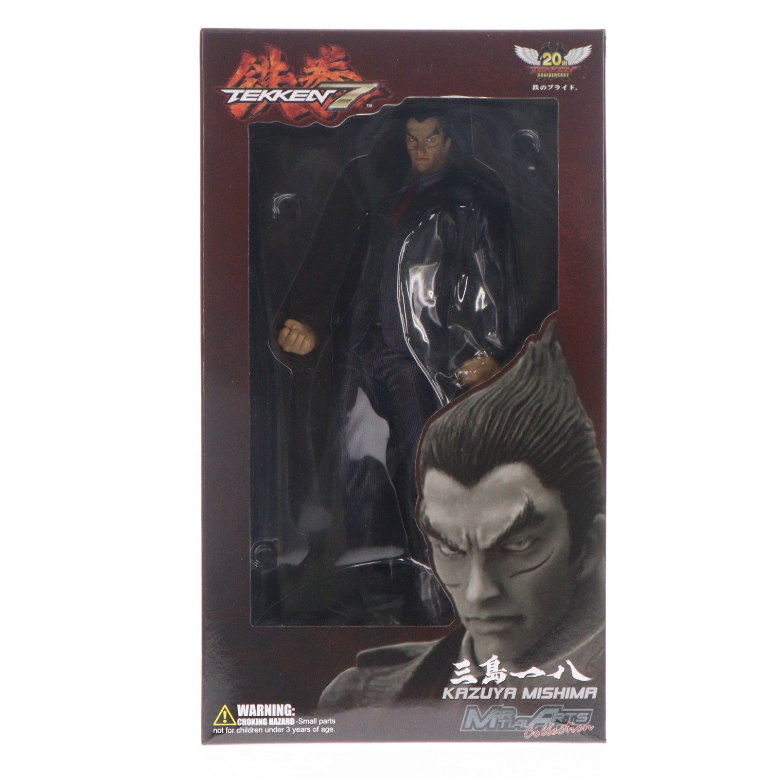 【中古即納】[FIG] MARTIAL ARTS COLLECTION 鉄拳7 Vol.01 三島一八(みしまかずや) 鉄拳 -TEKKEN- 1/8 完成品 フィギュア 海洋堂(20151224)