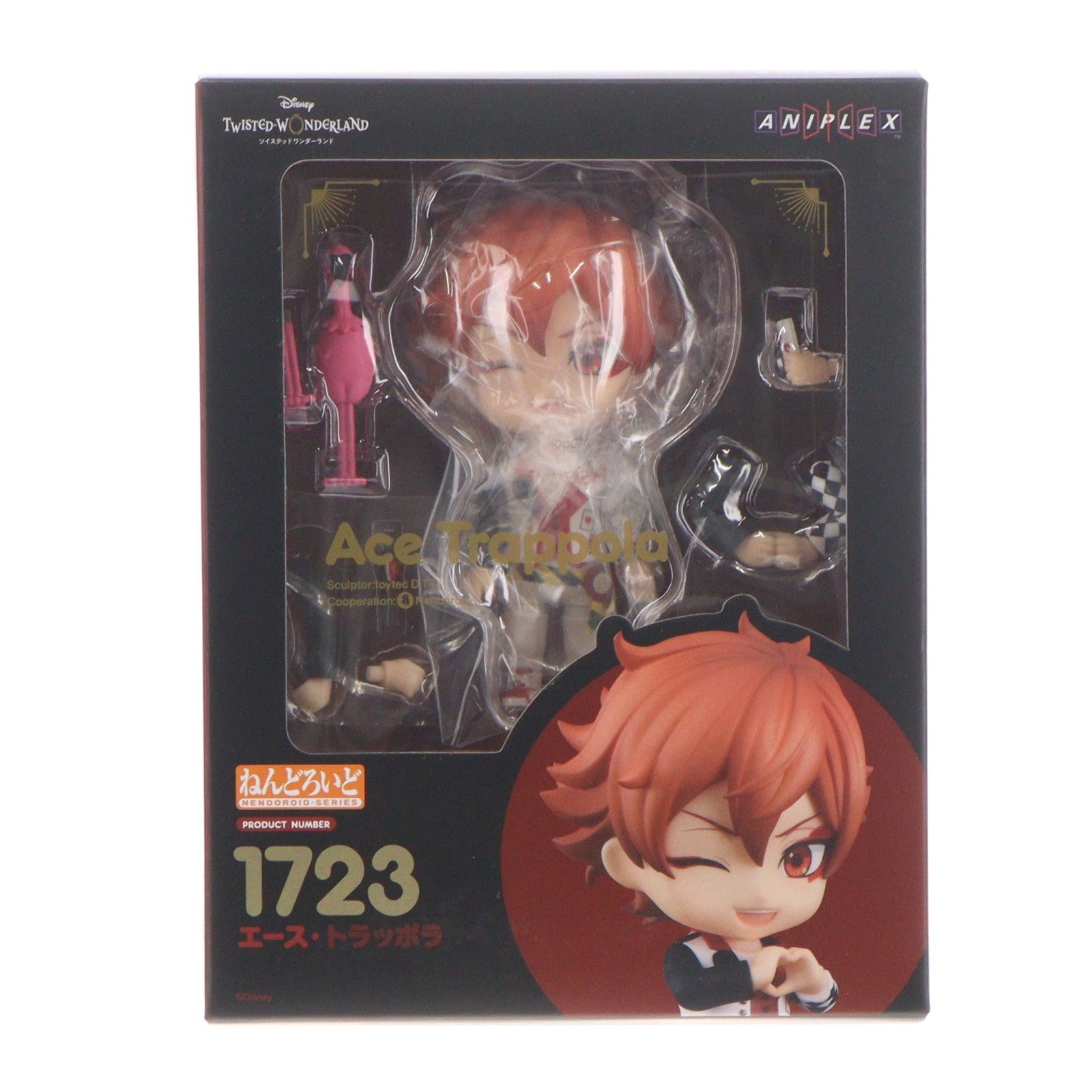 【中古即納】[FIG] GOODSMILE ONLINE SHOP&ANIPLEX+限定 ねんどろいど 1723 エース・トラッポラ ディズニー ツイステッドワンダーランド 完成品 可動フィギュア アニプレックス/オランジュ・ルージュ(20220630)