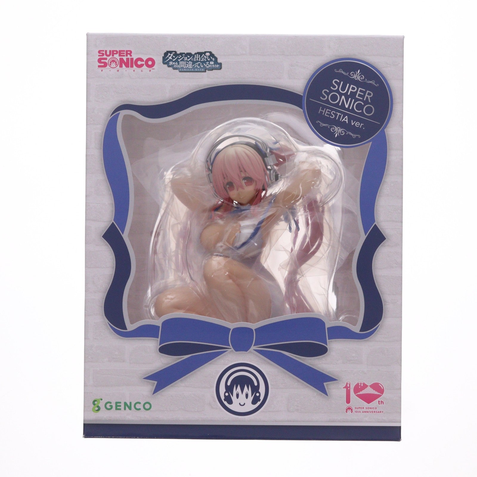 【中古即納】[FIG] すーぱーそに子 ヘスティアver. すーぱーそに子×ダンジョンに出会いを求めるのは間違っているだろうか 1/7 完成品 フィギュア ジェンコ(20180916)
