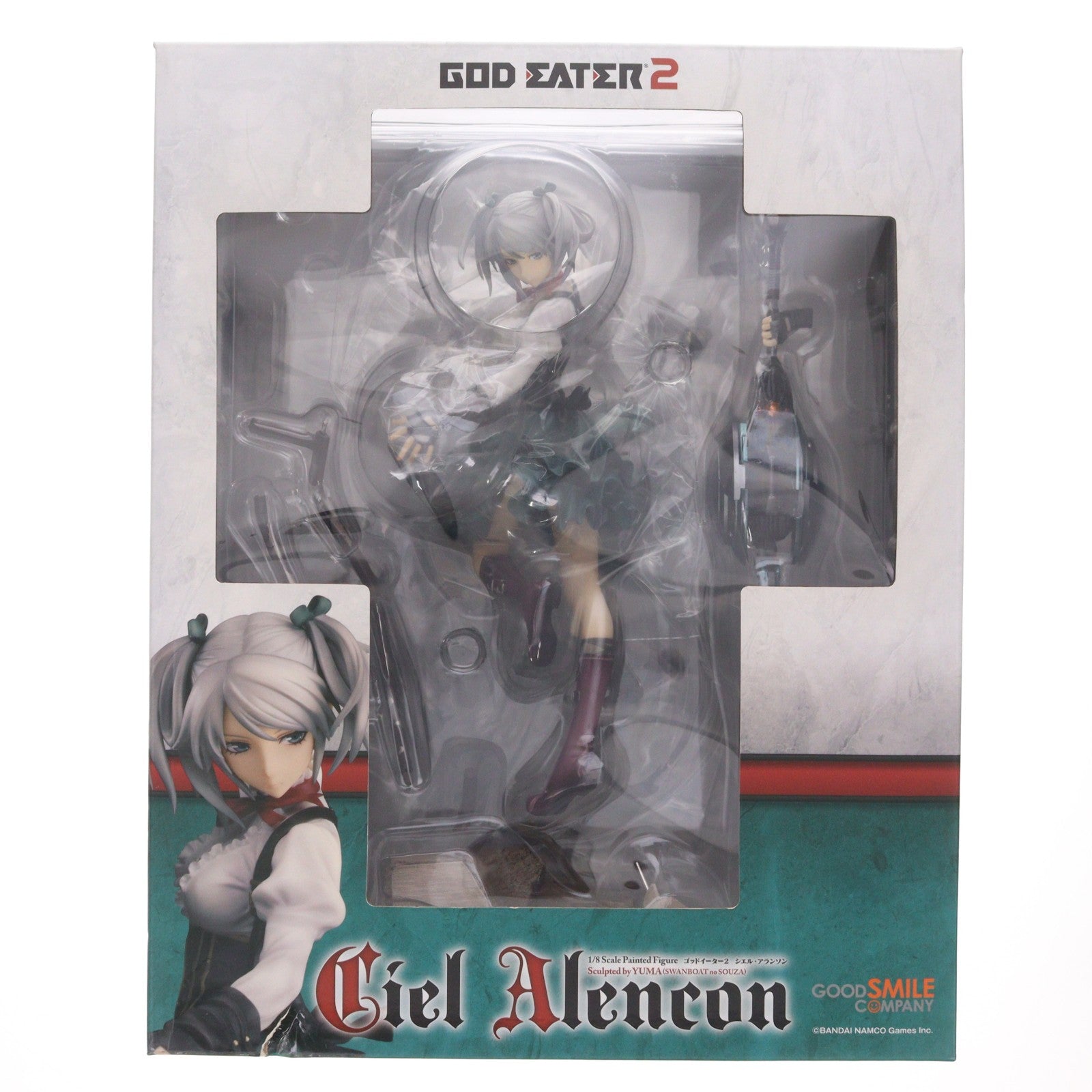 【中古即納】[FIG] シエル・アランソン GOD EATER 2(ゴッドイーター2) 1/8 完成品 フィギュア グッドスマイルカンパニー(20150228)