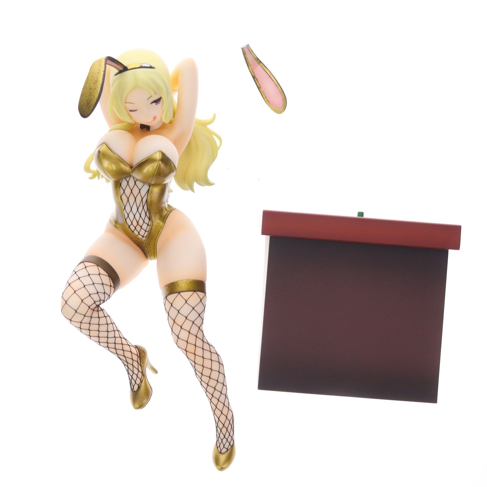 【中古即納】[FIG] レートもアゲアゲ♪ 四季(しき) リミテッド・ゴールド 閃乱カグラ NewWave Gバースト 1/5 完成品 フィギュア 回天堂(20230907)