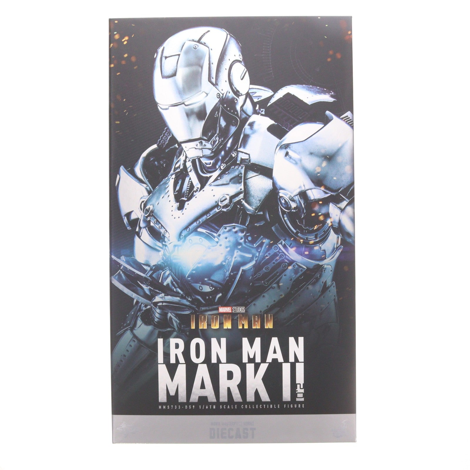 【中古即納】[FIG] ムービー・マスターピース DIECAST アイアンマン・マーク2(2.0版) 1/6 完成品 可動フィギュア(MMS733D59)(海外流通版) ホットトイズ(20241031)