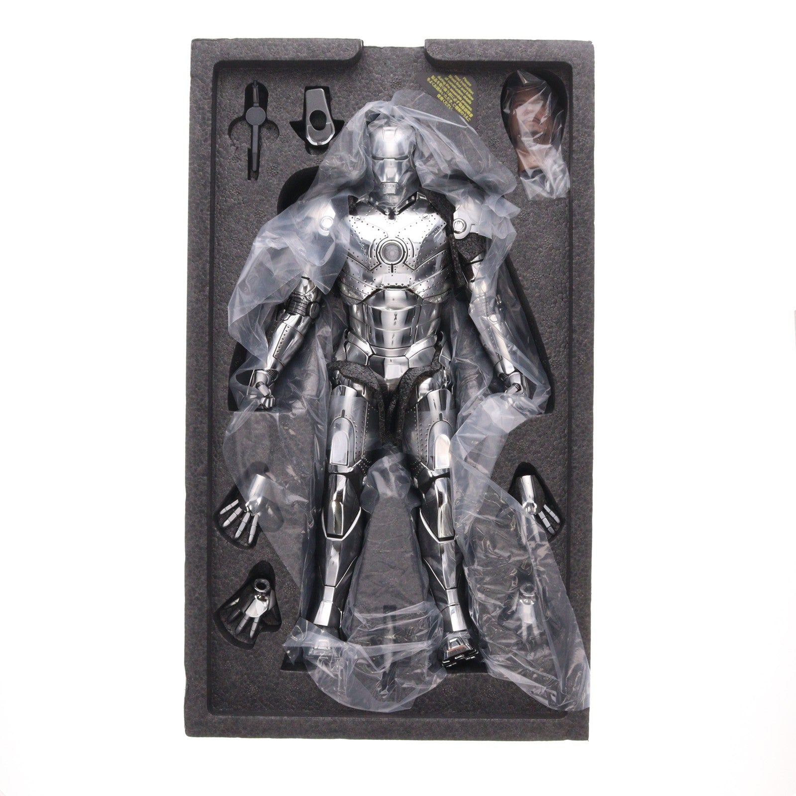 【中古即納】[FIG] ムービー・マスターピース DIECAST アイアンマン・マーク2(2.0版) 1/6 完成品 可動フィギュア(MMS733D59)(海外流通版) ホットトイズ(20241031)