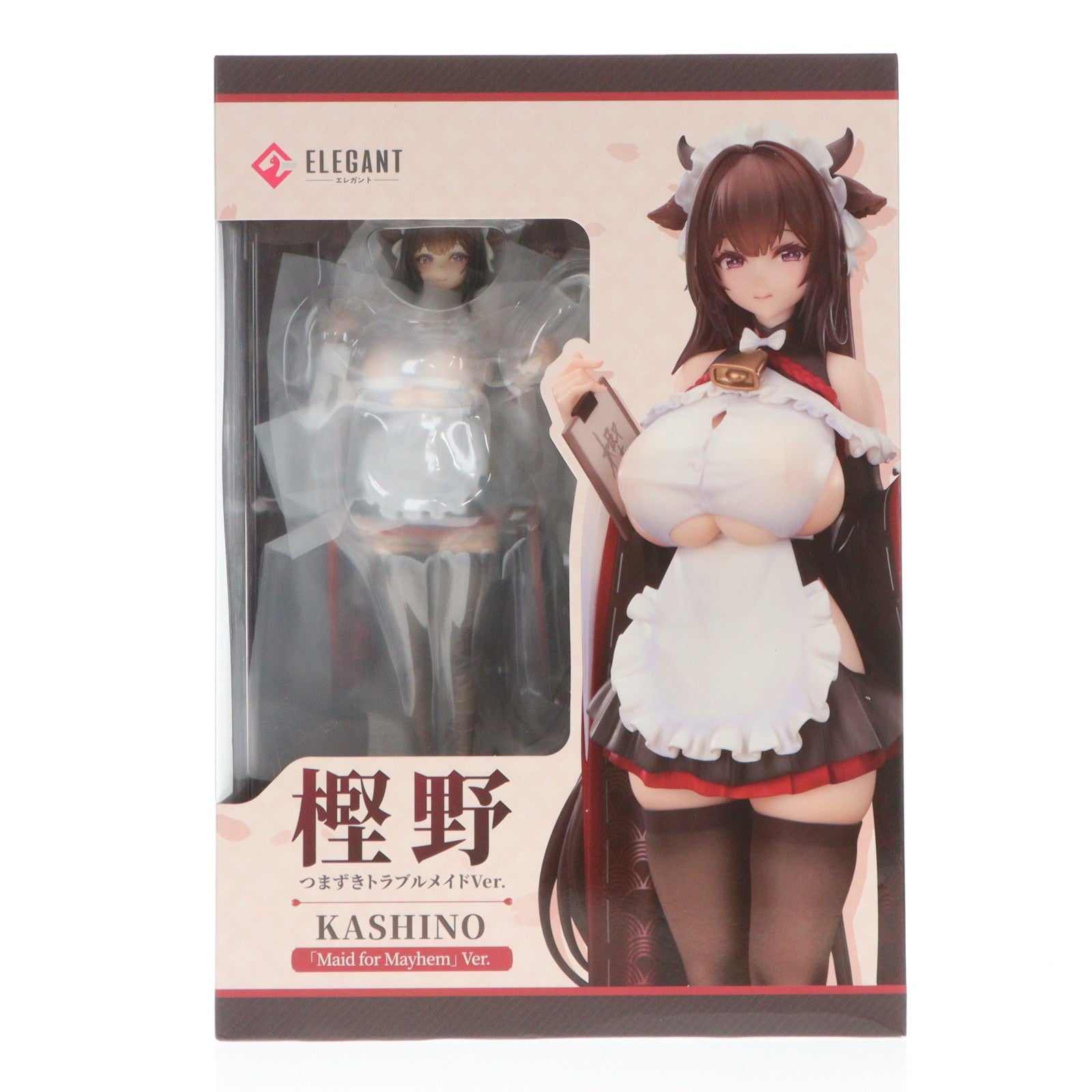【中古即納】[FIG] 樫野(かしの) つまずきトラブルメイドVer. アズールレーン 1/7 完成品 フィギュア エレガント(20260731)