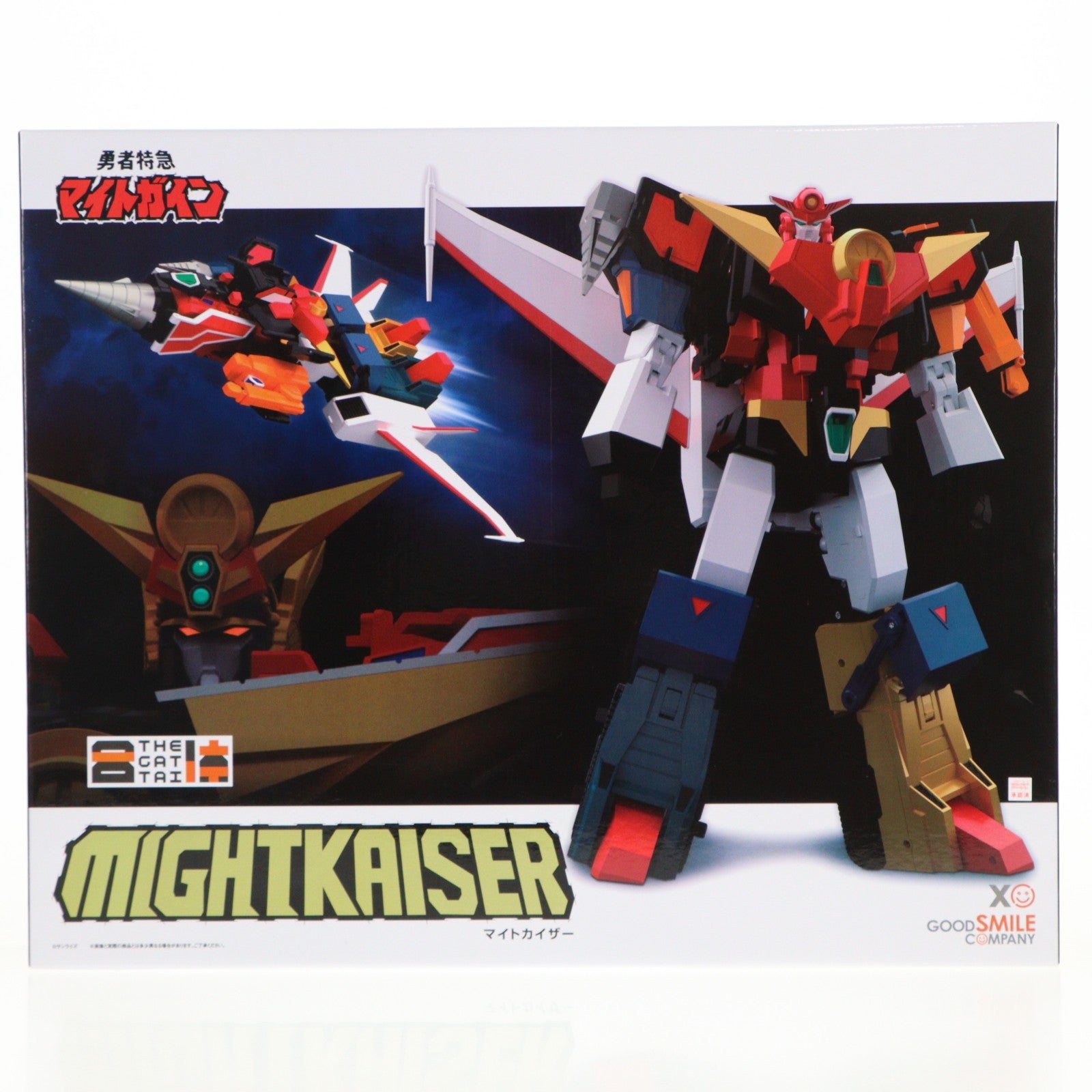 【中古即納】[FIG] THE合体 マイトカイザー 勇者特急マイトガイン 完成品 可動フィギュア グッドスマイルカンパニー(20240428)