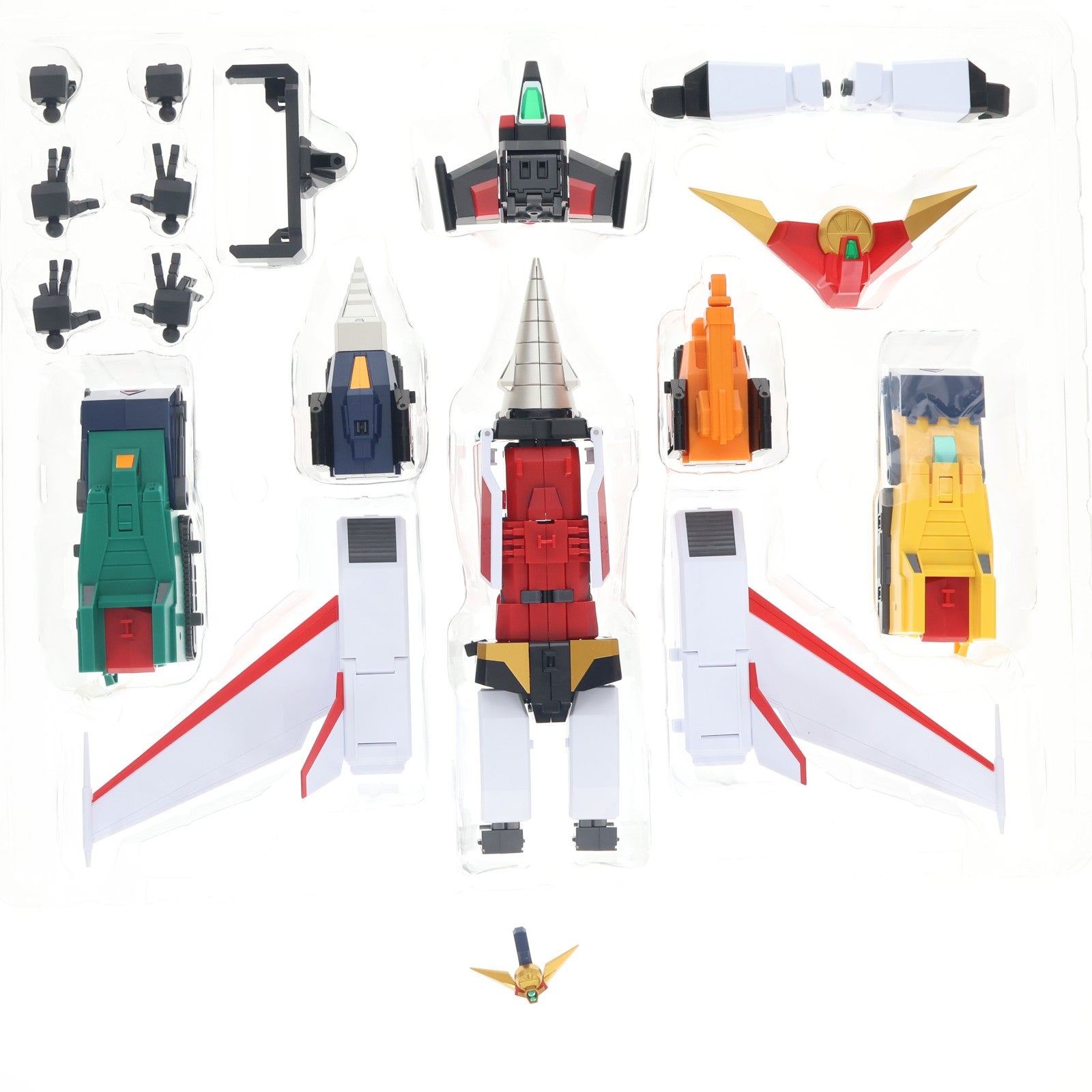 【中古即納】[FIG] THE合体 マイトカイザー 勇者特急マイトガイン 完成品 可動フィギュア グッドスマイルカンパニー(20240428)