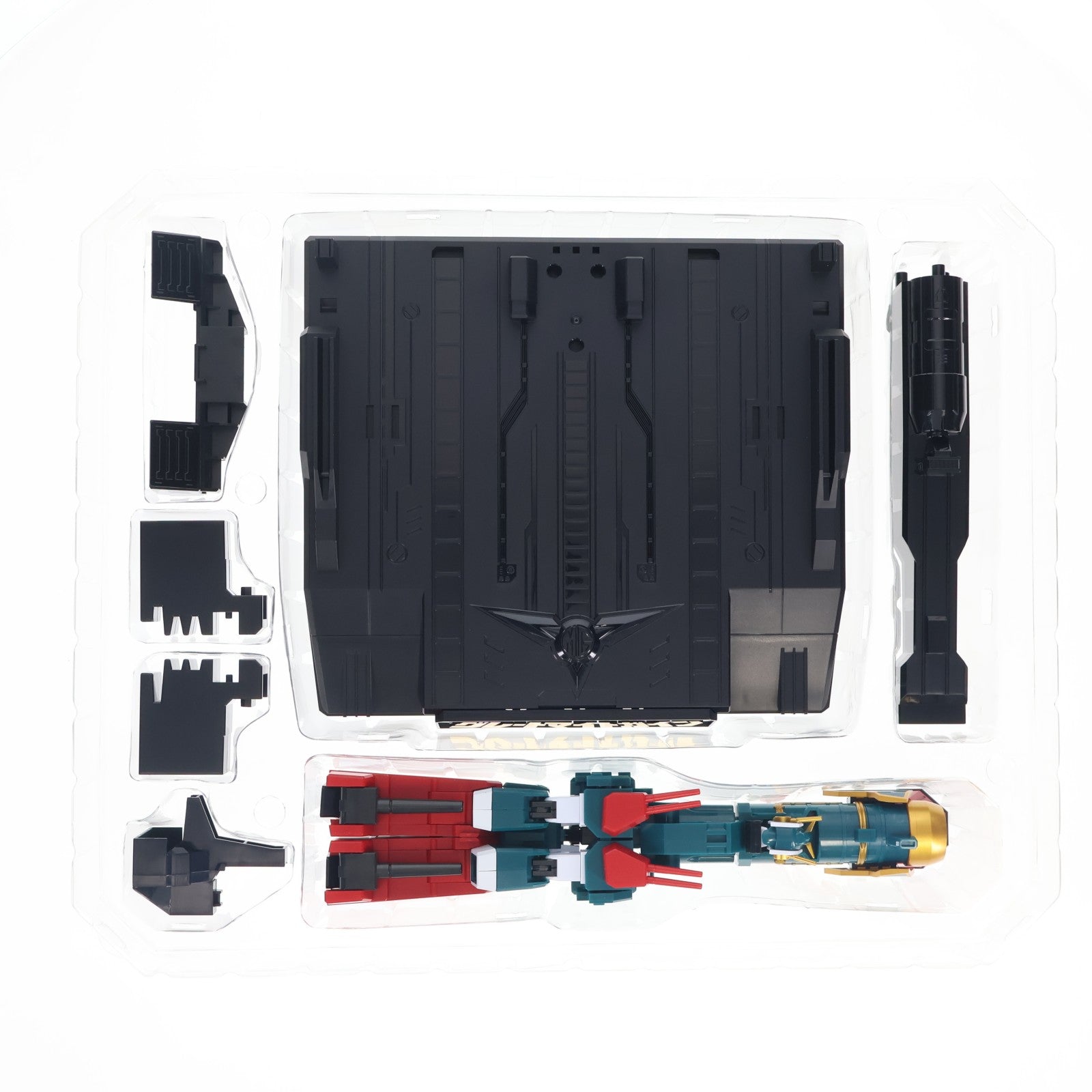 【中古即納】[FIG] THE合体 マイトガンナー+パーフェクトオプションセット 勇者特急マイトガイン 完成品 可動フィギュア グッドスマイルカンパニー(20240531)