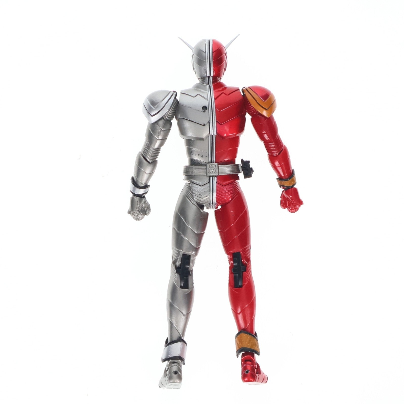 【中古即納】[FIG] S.H.Figuarts(フィギュアーツ) 仮面ライダーW(ダブル) ヒートメタル 完成品 可動フィギュア バンダイ(20100320)