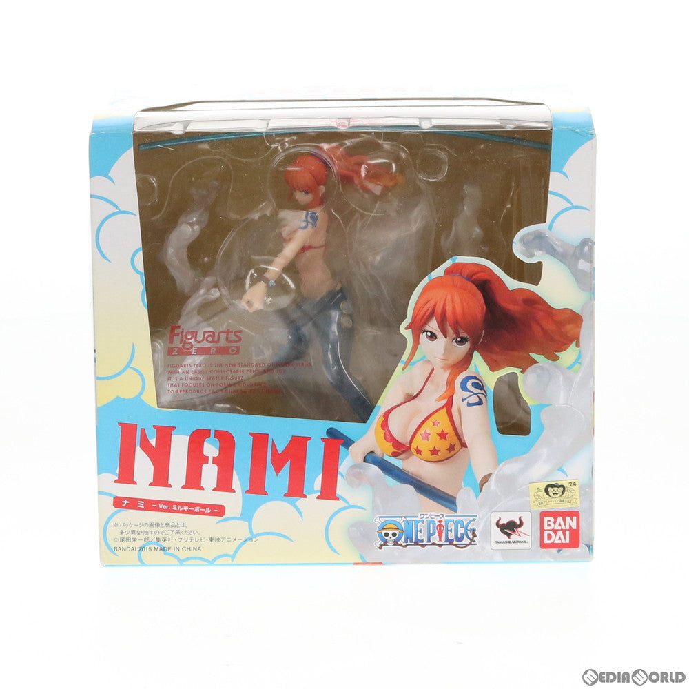 【中古即納】[FIG] フィギュアーツZERO ナミ -Ver.ミルキーボール- ONE PIECE(ワンピース) 完成品 フィギュア バンダイ(20150328)
