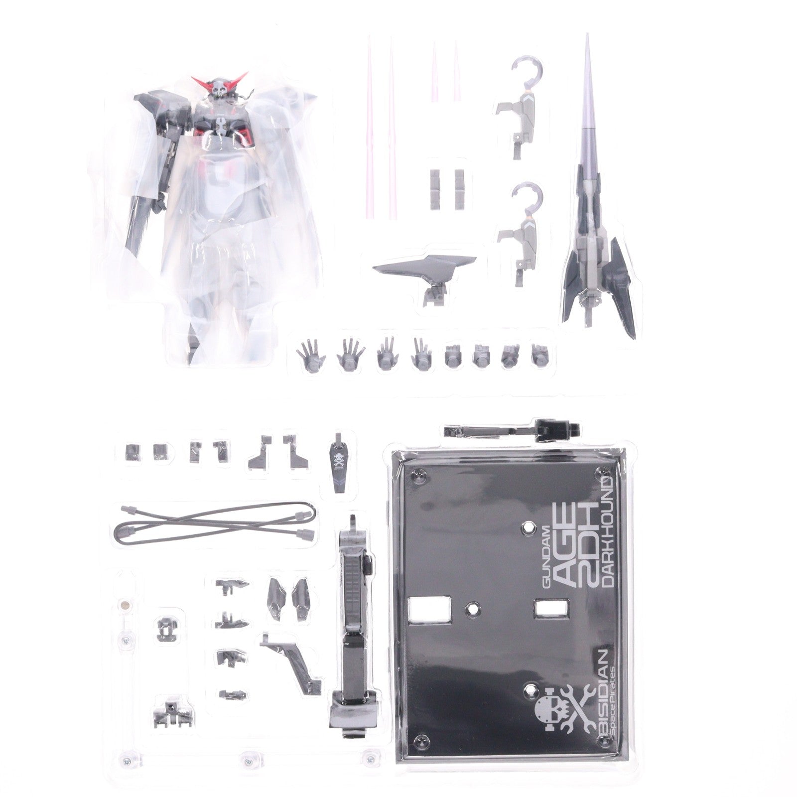 【中古即納】[FIG] 魂ウェブ商店限定 METAL ROBOT魂(SIDE MS) ガンダムAGE-2 ダークハウンド 機動戦士ガンダムAGE(エイジ) 完成品 可動フィギュア バンダイスピリッツ(20260617)