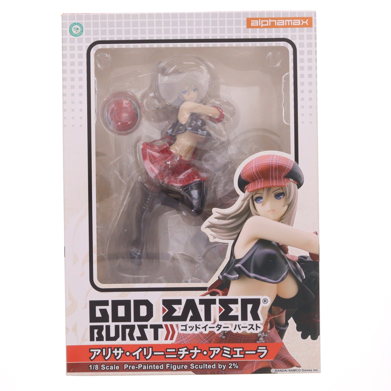 【中古即納】[FIG] アリサ・イリーニチナ・アミエーラ GOD EATER BURST(ゴッドイーターバースト) 1/8 完成品 フィギュア アルファマックス(20151129)