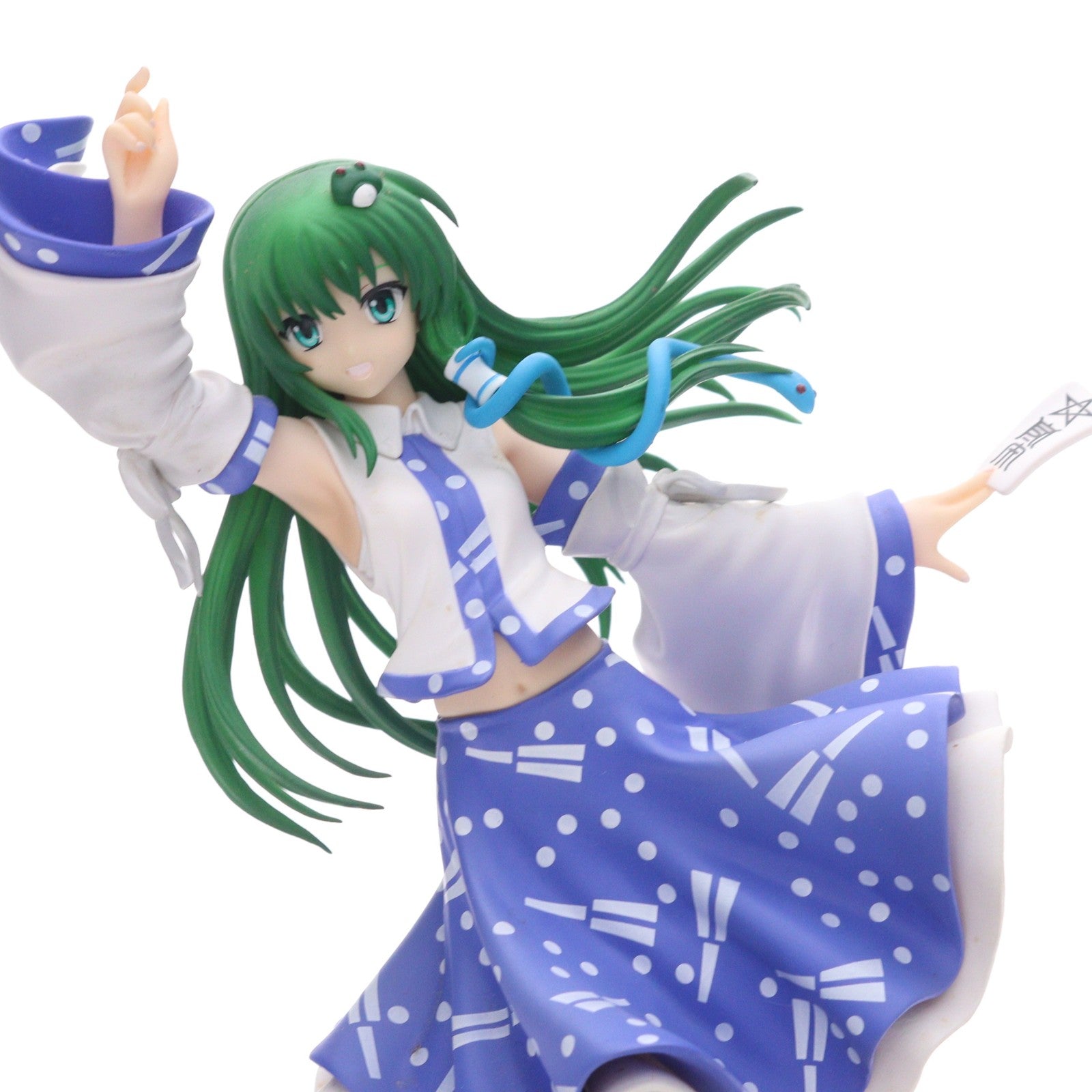 【中古即納】[FIG] 祀られる風の人間 東風谷早苗(こちやさなえ) 東方Project 1/8 完成品 フィギュア グリフォンエンタープライズ(20110630)