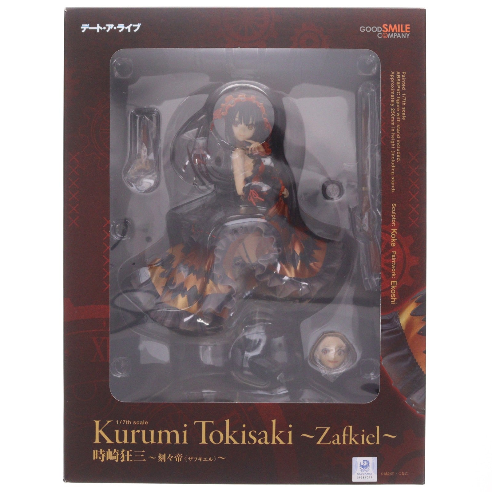 【中古即納】[FIG] 時崎狂三(ときさきくるみ) ～刻々帝(ザフキエル)～ デート・ア・ライブ 1/7 完成品 フィギュア グッドスマイルカンパニー(20220901)