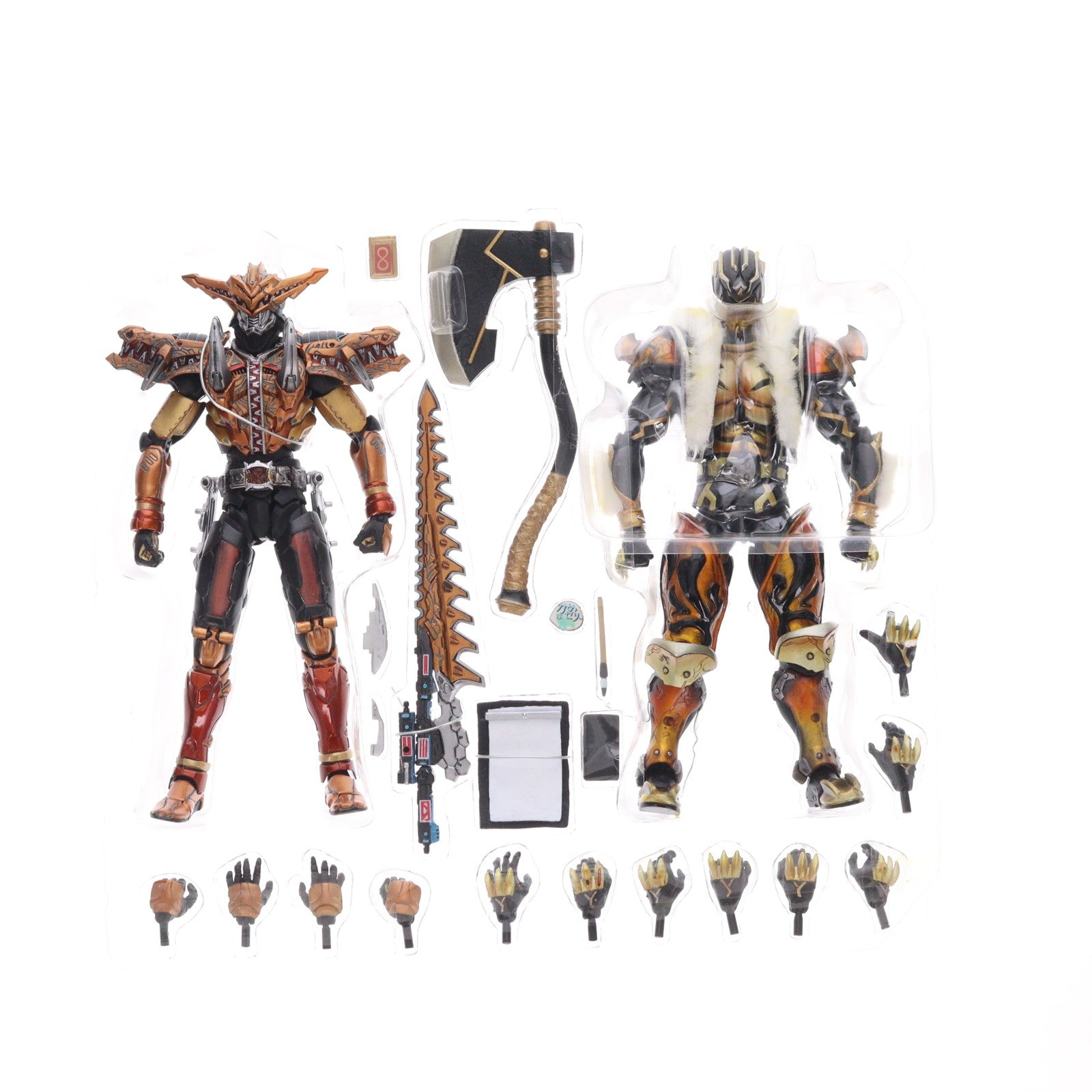 【中古即納】[FIG] S.I.C. VOL.48 仮面ライダーガオウ&キンタロスイマジン 仮面ライダー電王 完成品 可動フィギュア バンダイ(20090530)